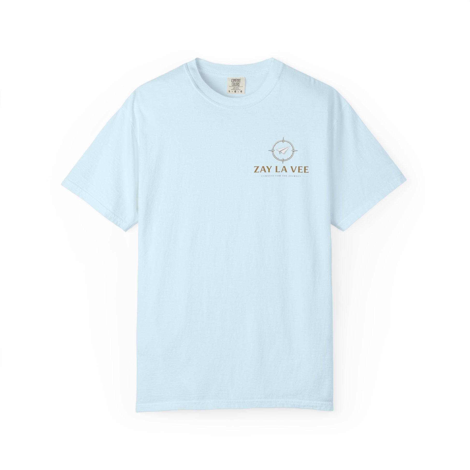 Montana travel collage graphic t-shirt, ivory
