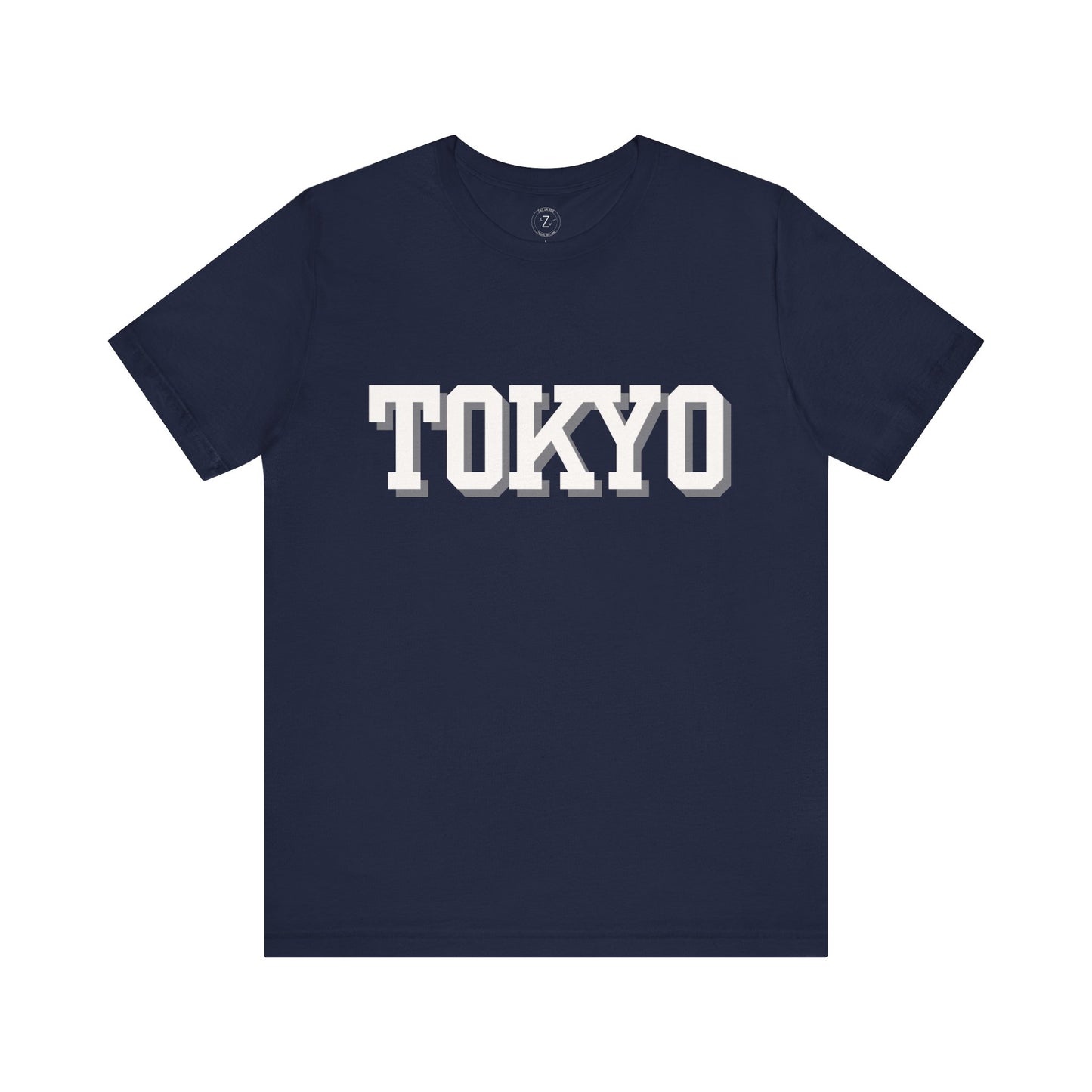 Tokyo Japan Block Font T-Shirt, view 3