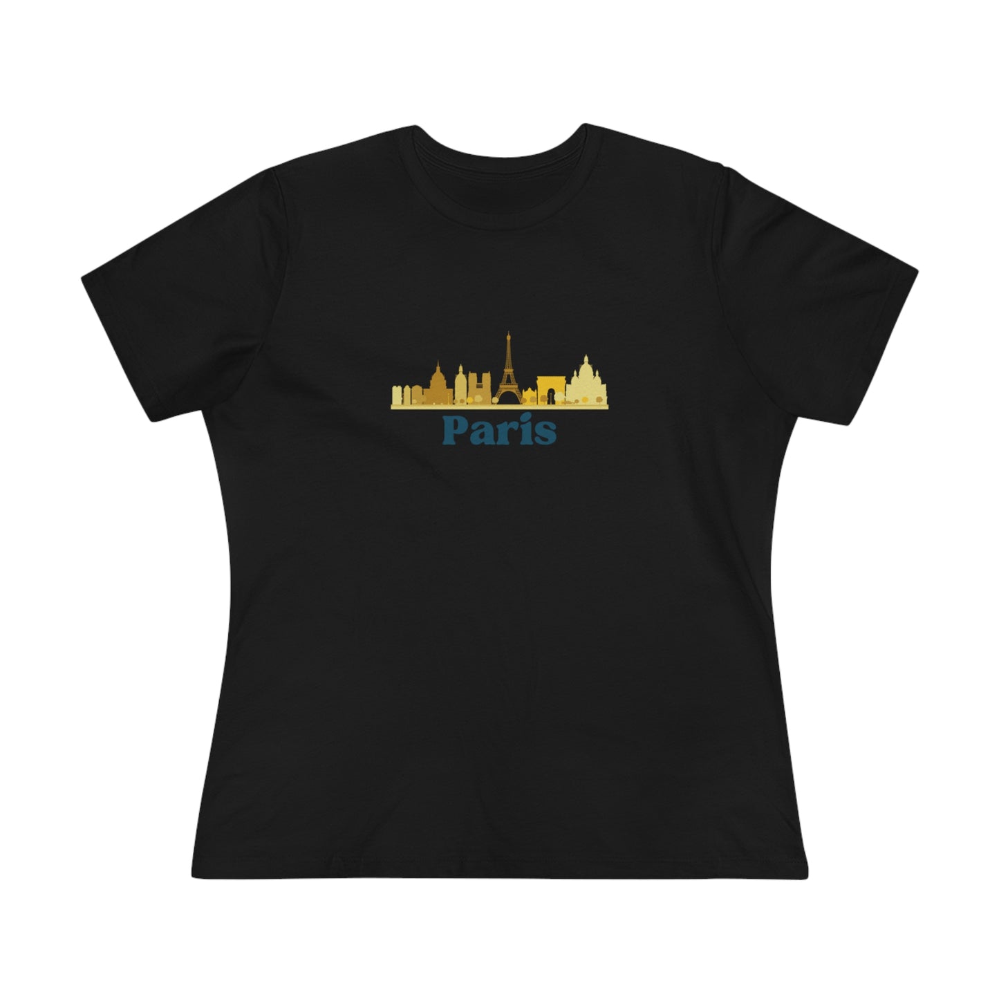 Paris City Skyline- Women's T-Shirt