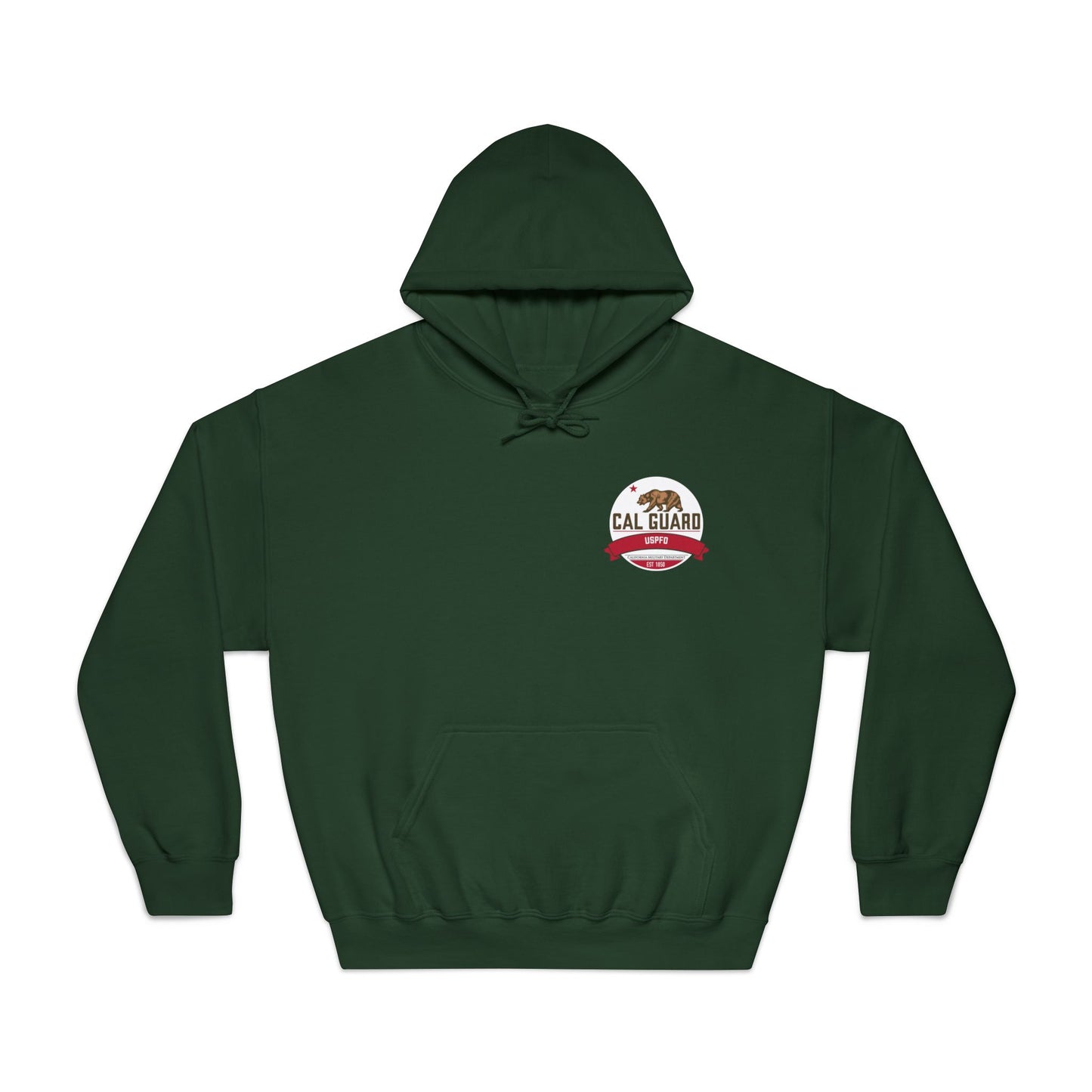 USPFO Official Logo- Unisex DryBlend® Hoodie Front and Back Print