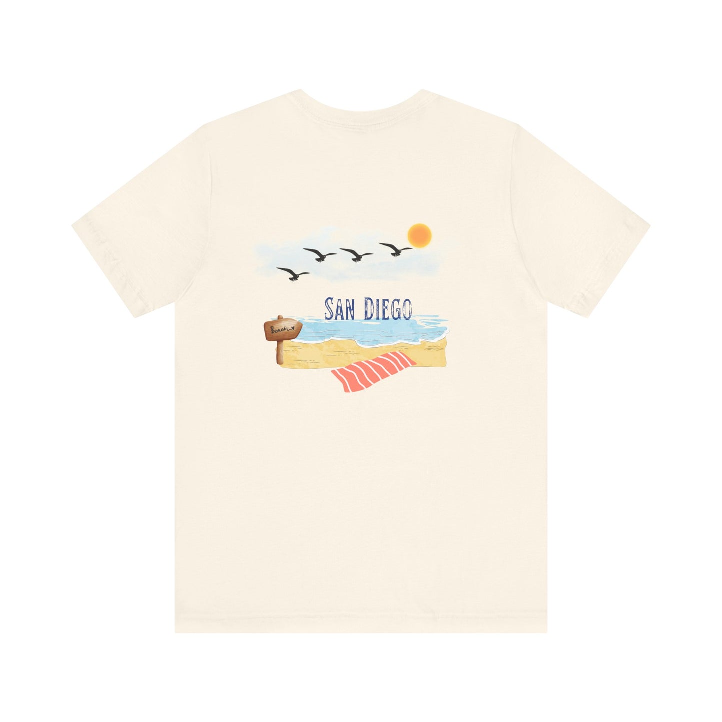 San Diego Beach T-Shirt, view 8