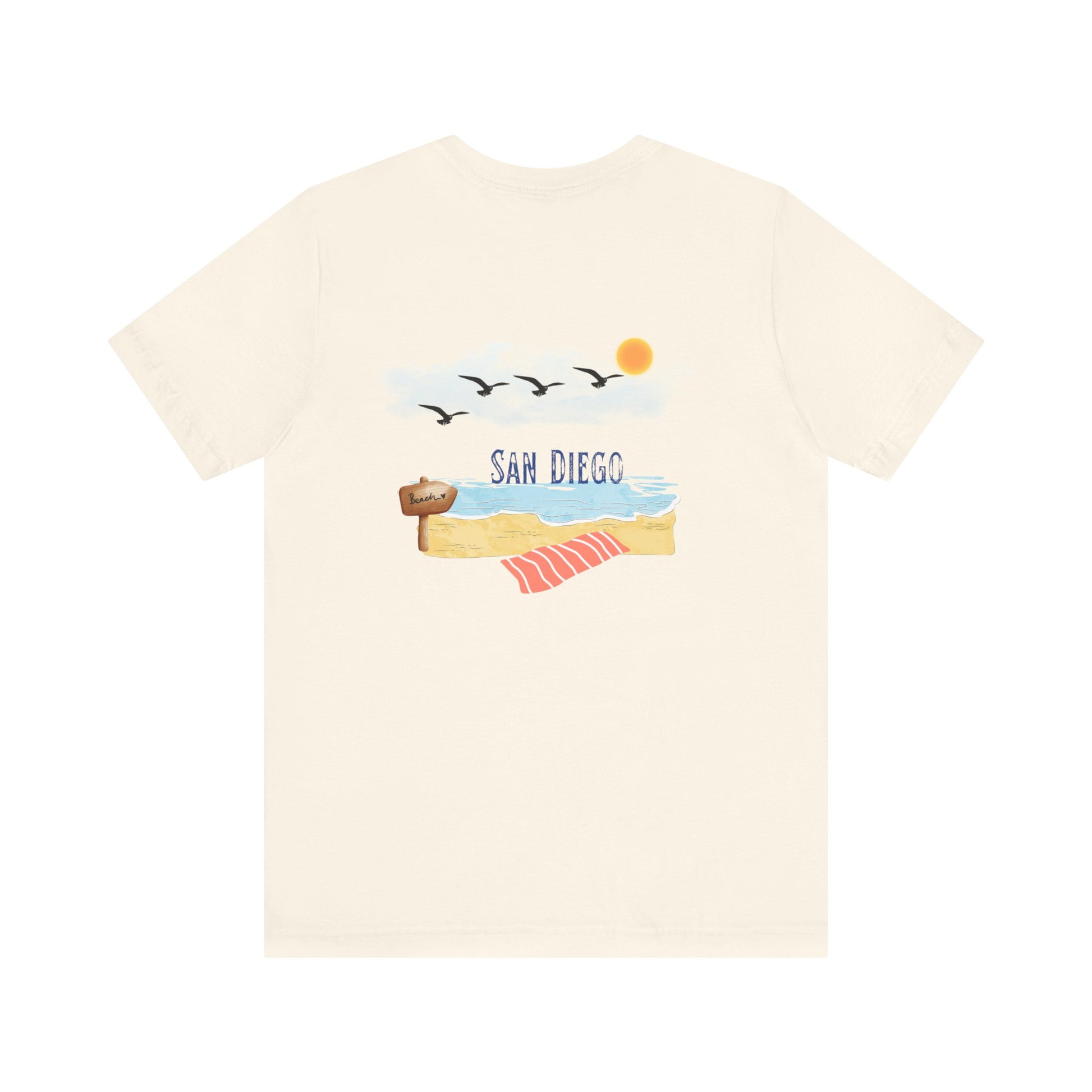 San Diego Beach T-Shirt, view 8