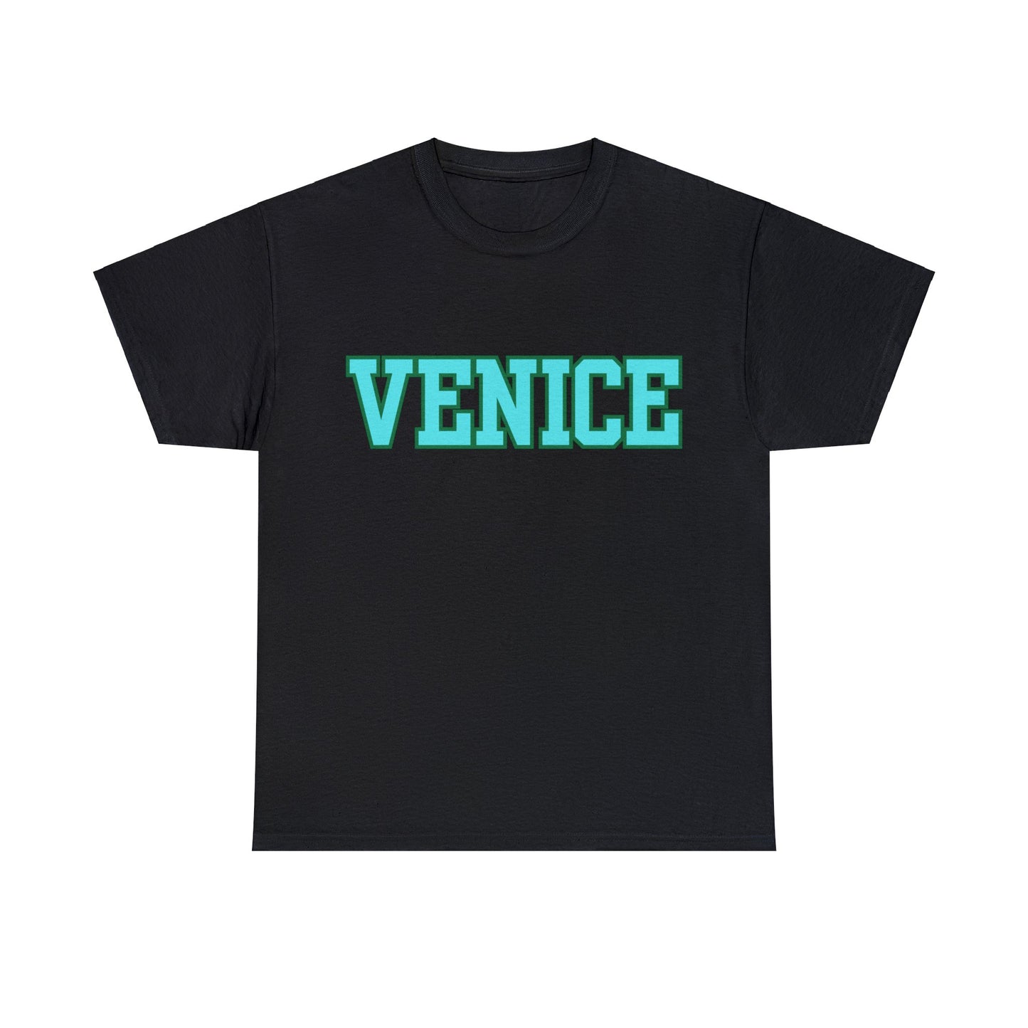 Italy Venice Block Font- Unisex T-Shirt