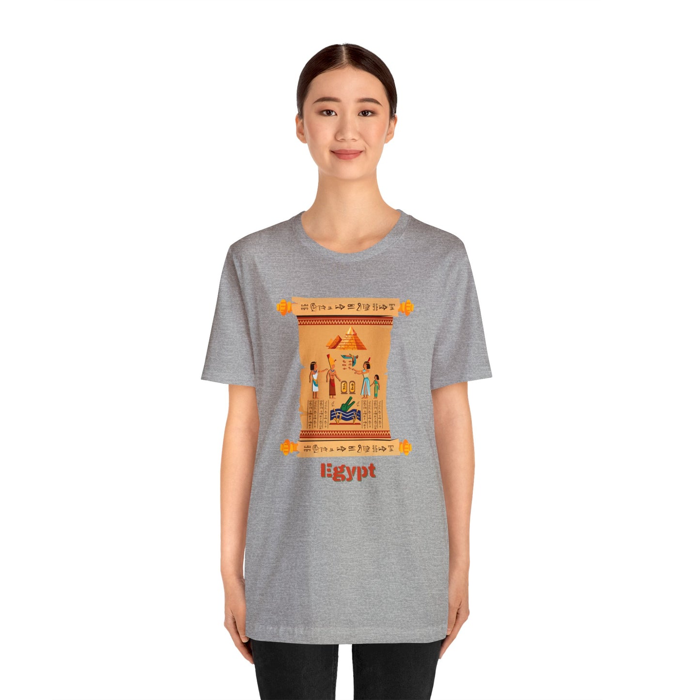 Egypt Papyrus-Short Sleeve T-Shirt