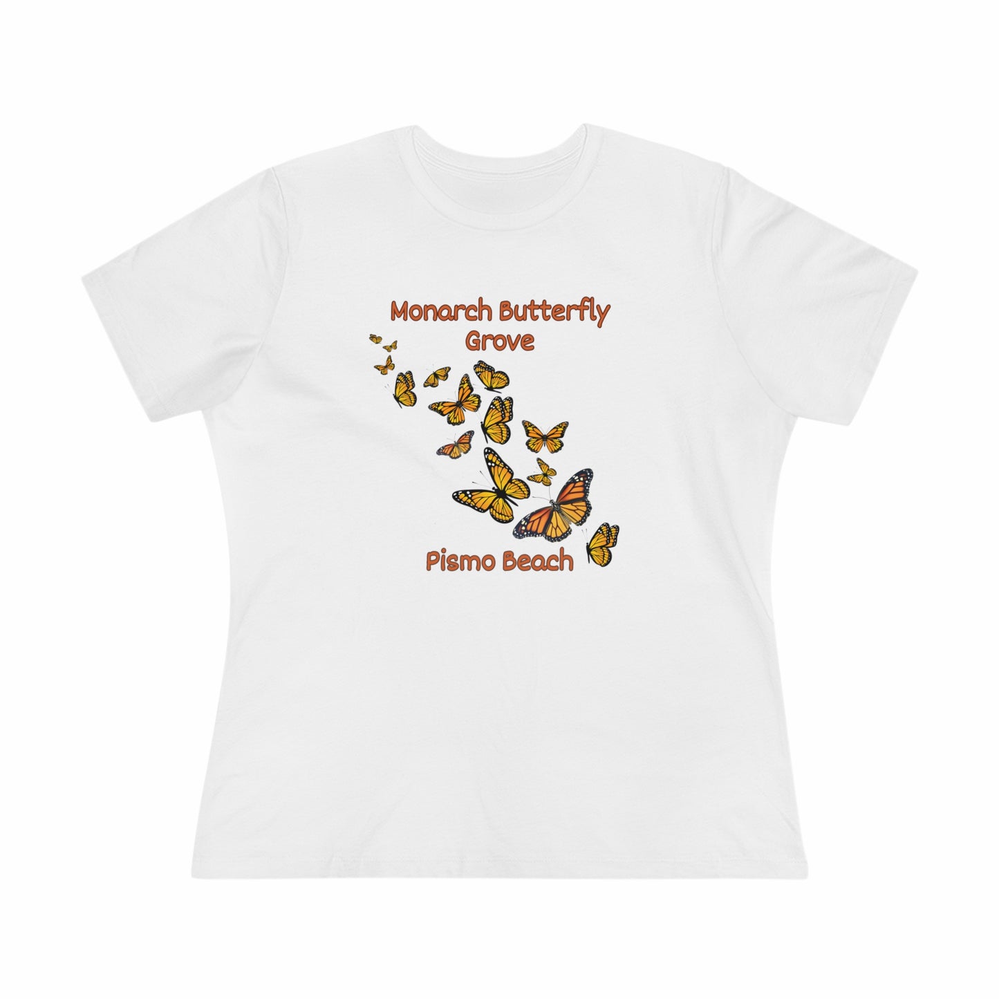 Pismo Beach Monarch Butterfly Grove- Women's T-Shirt