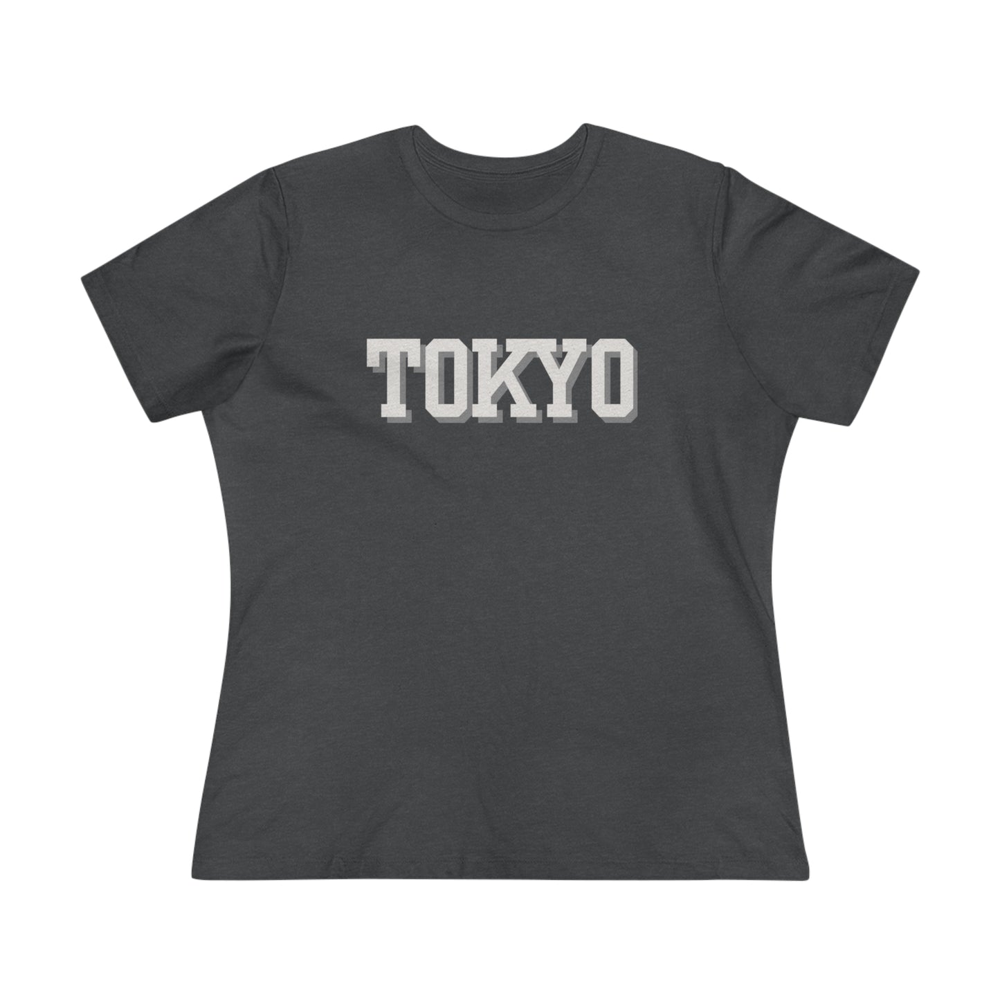 Japan Tokyo Block Font- Women's T-Shirt