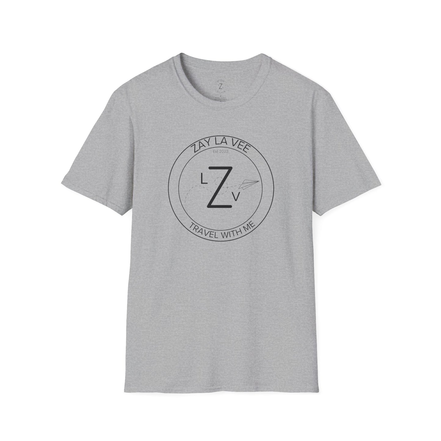 Zay La Vee Round Logo- Unisex T-Shirt