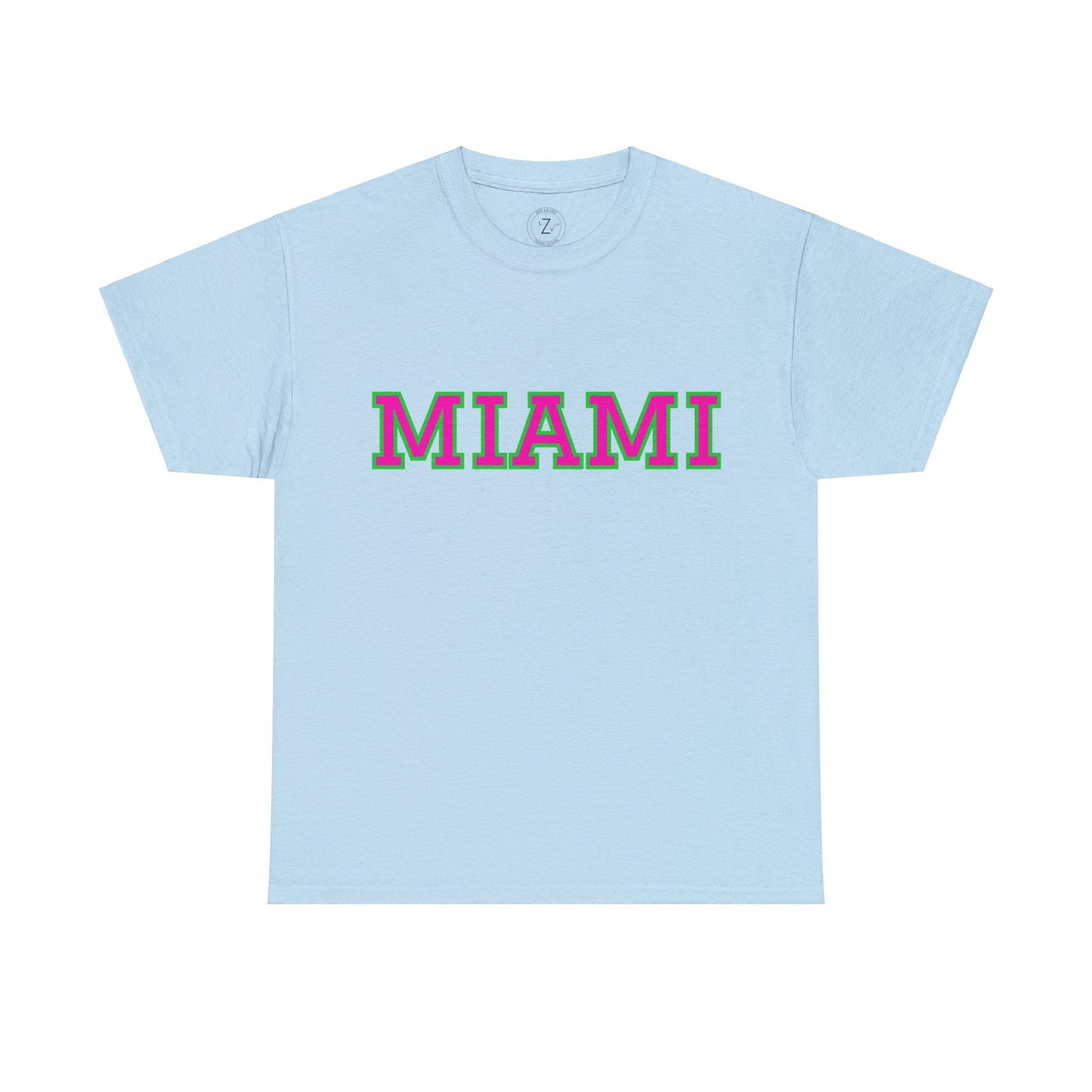 Florida Miami Block Font- Unisex T-Shirt