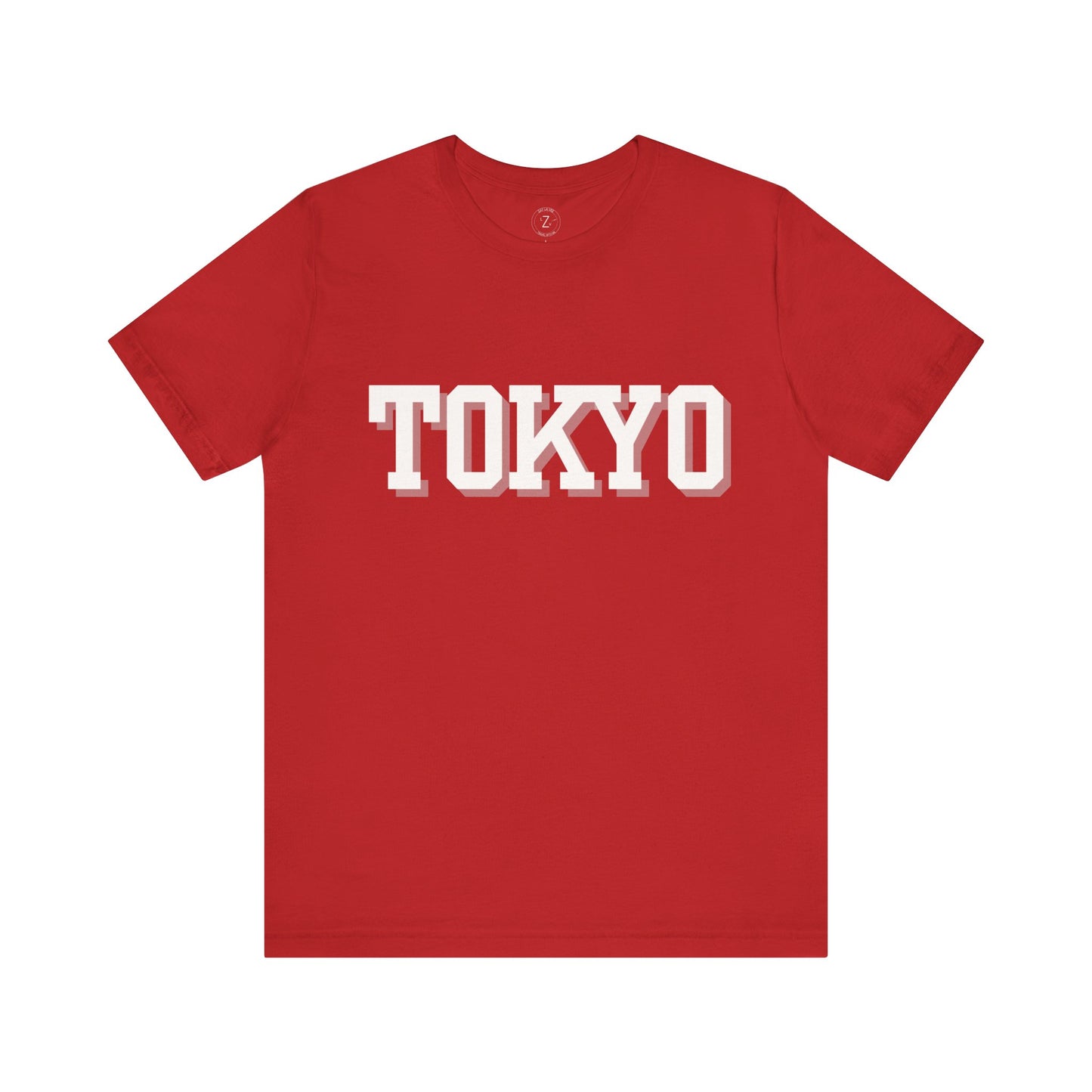 Tokyo Japan Block Font T-Shirt, view 4