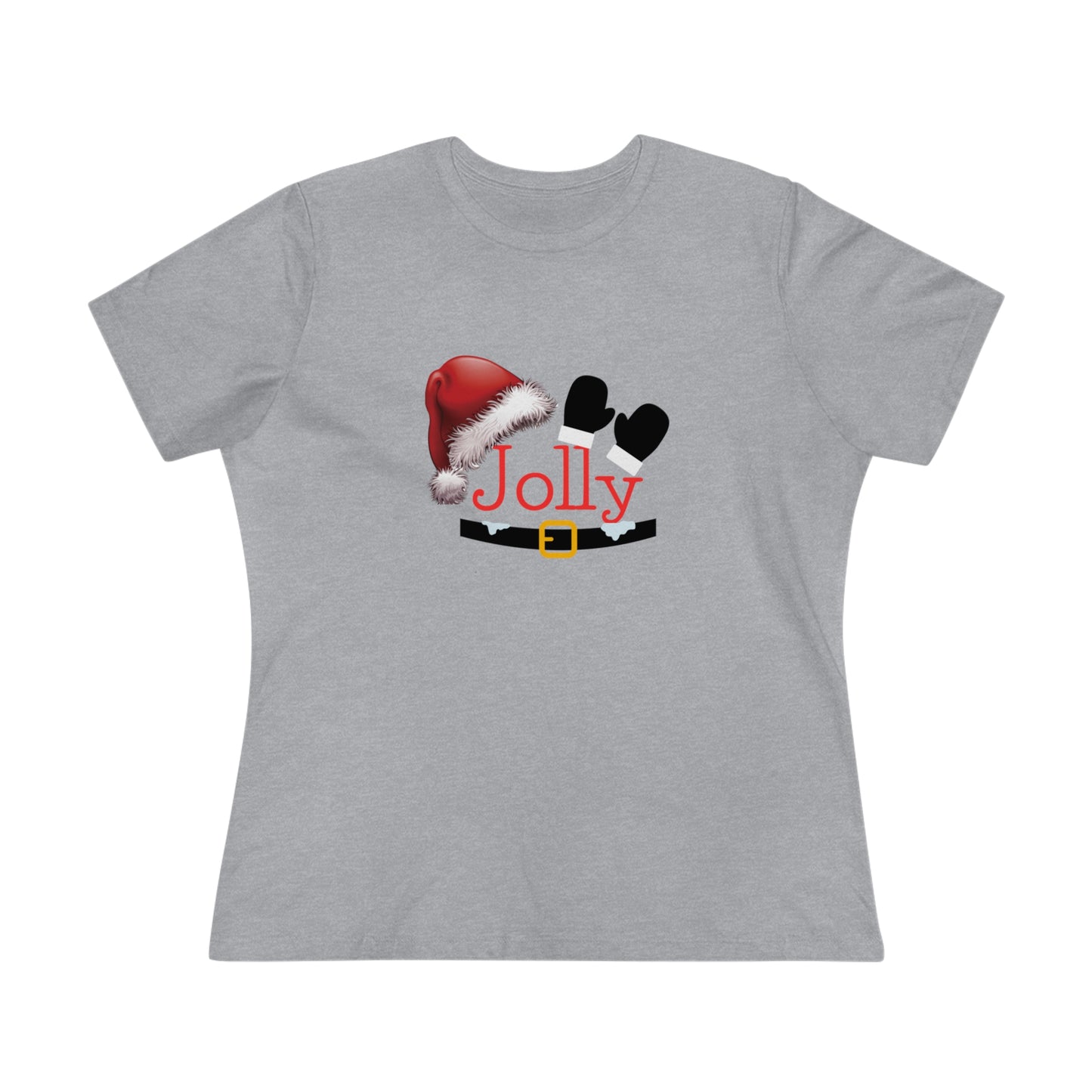 Jolly Santa- Women's T-Shirt