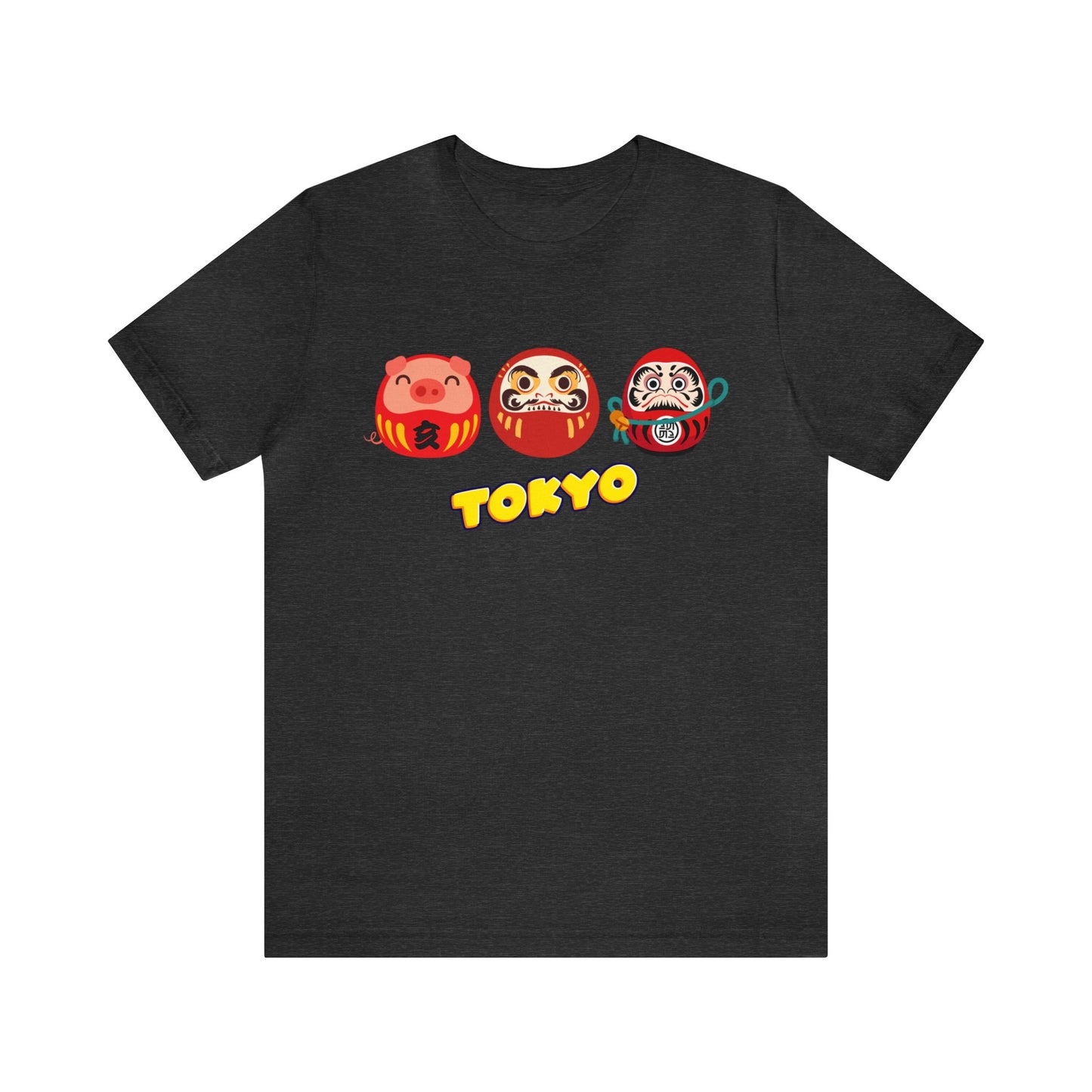 Tokyo Daruma Doll- Unisex T-Shirt- Express Delivery available