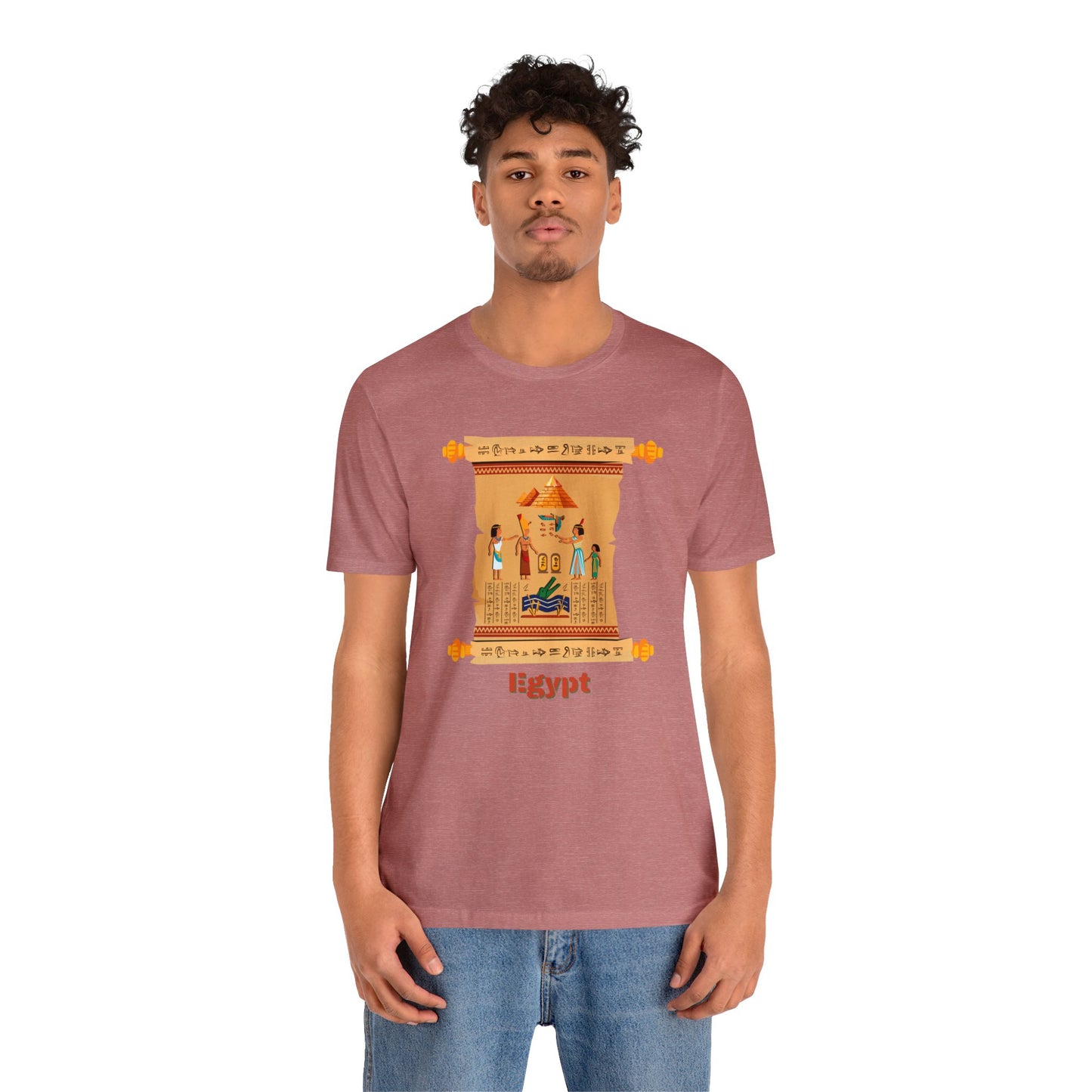 Egypt Papyrus-Short Sleeve T-Shirt