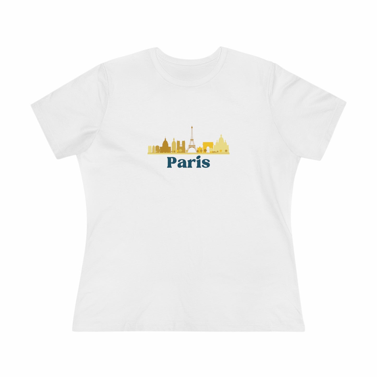 Paris City Skyline- Women's T-Shirt