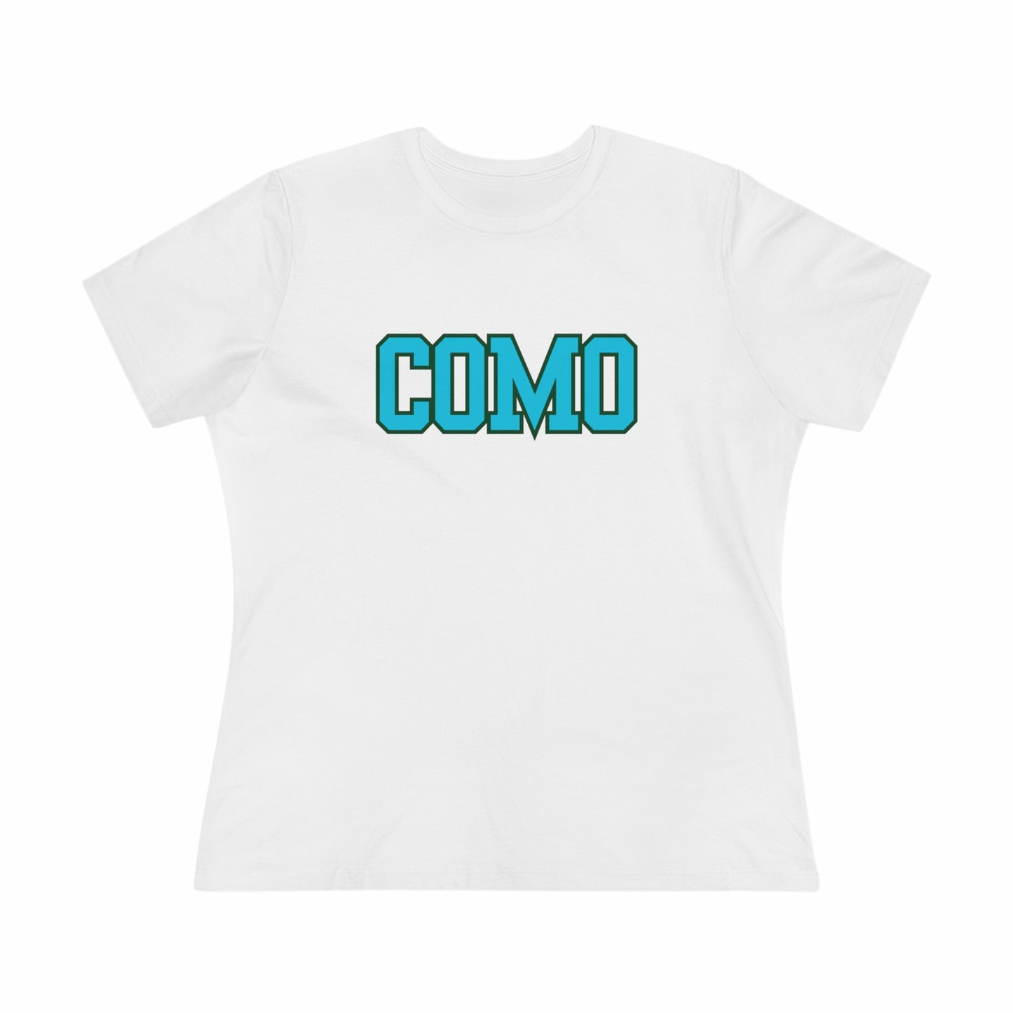 Italy Como Block Font- Women's T-Shirt