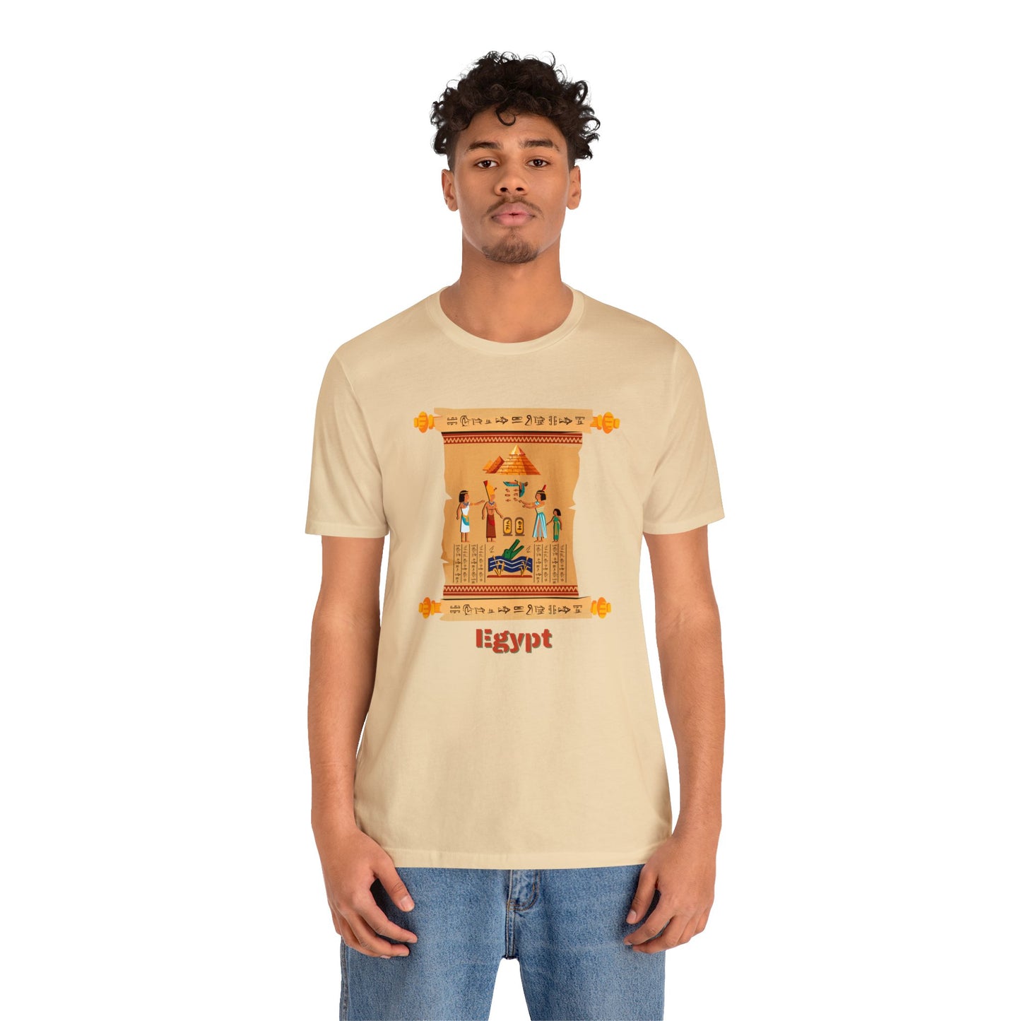 Egypt Papyrus-Short Sleeve T-Shirt