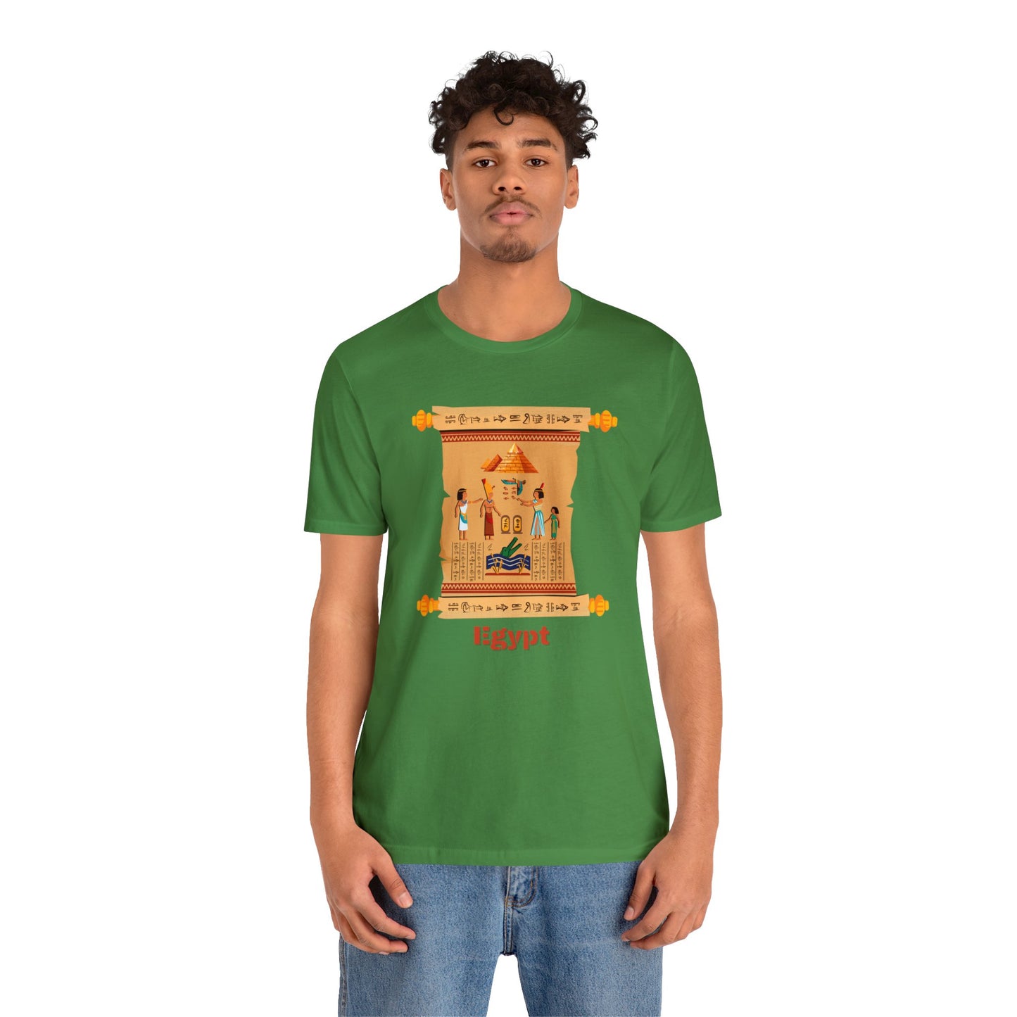 Egypt Papyrus-Short Sleeve T-Shirt