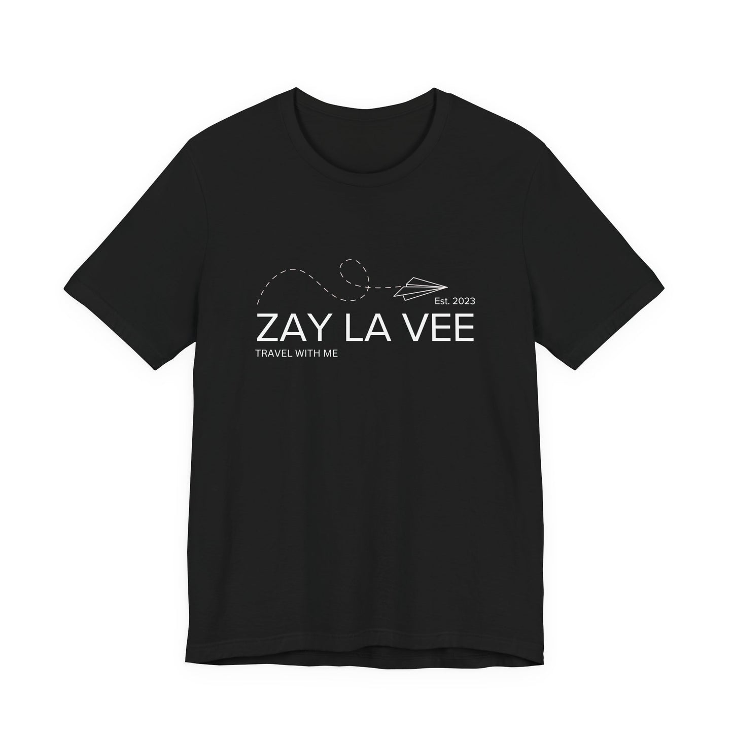 Zay La Vee Flat Logo T-Shirt, view 2
