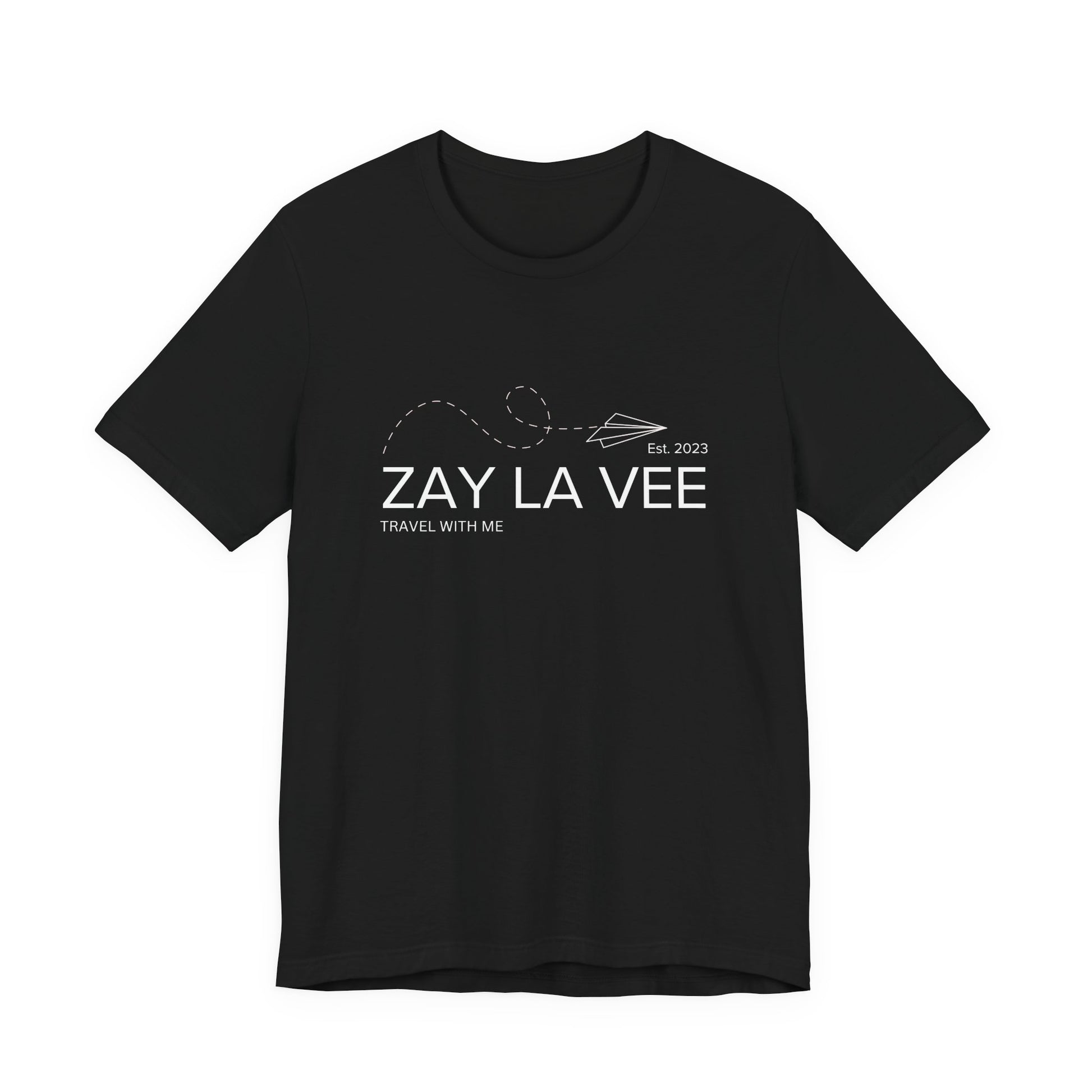 Zay La Vee Flat Logo T-Shirt, view 2