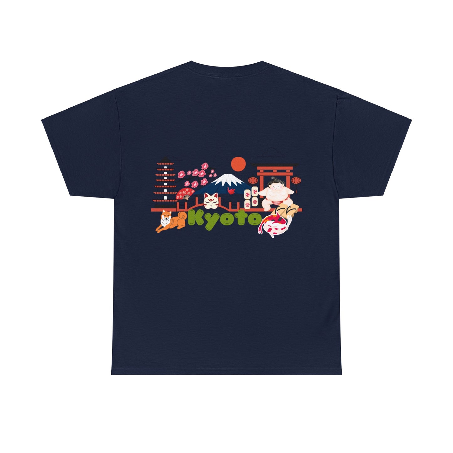 Kyoto Japan Mt Fuji Sumo- Unisex T-Shirt