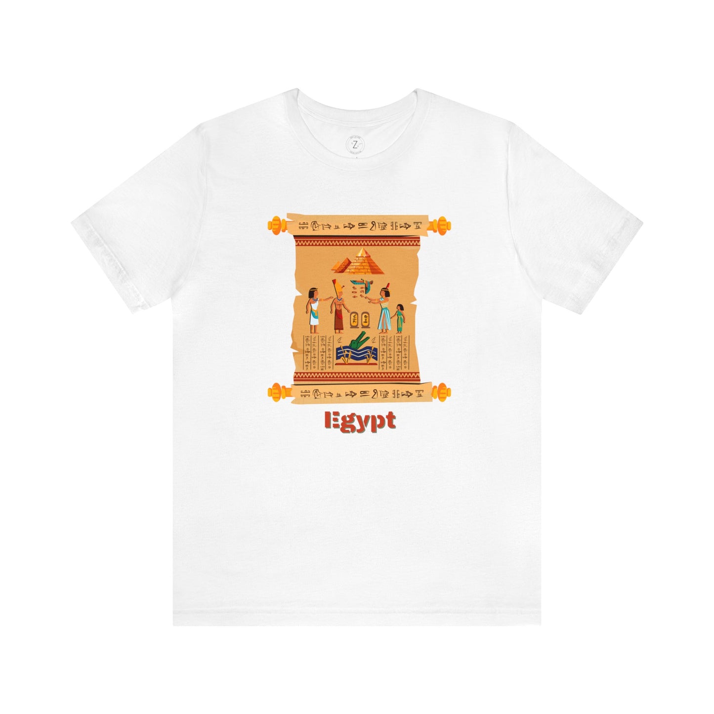 Egypt Papyrus-Short Sleeve T-Shirt