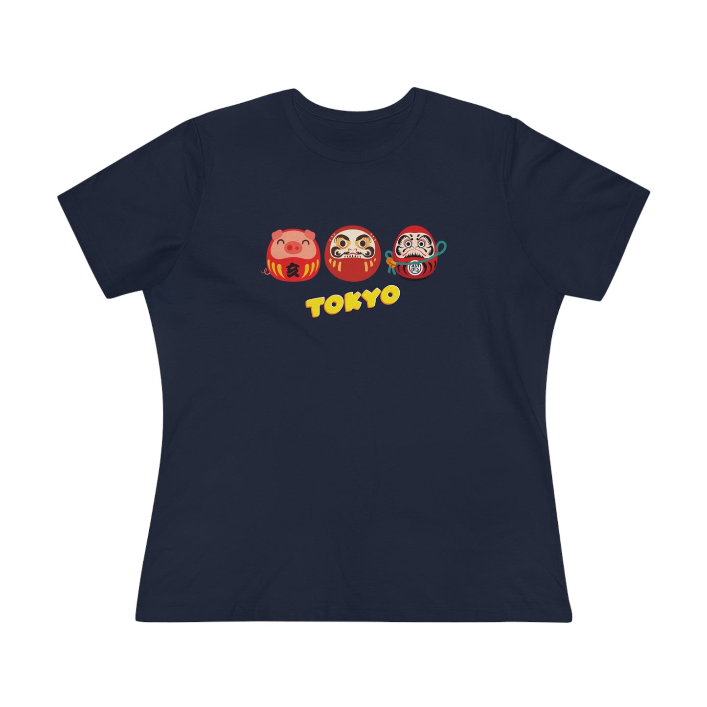 Tokyo Daruma Doll- Women's T-Shirt