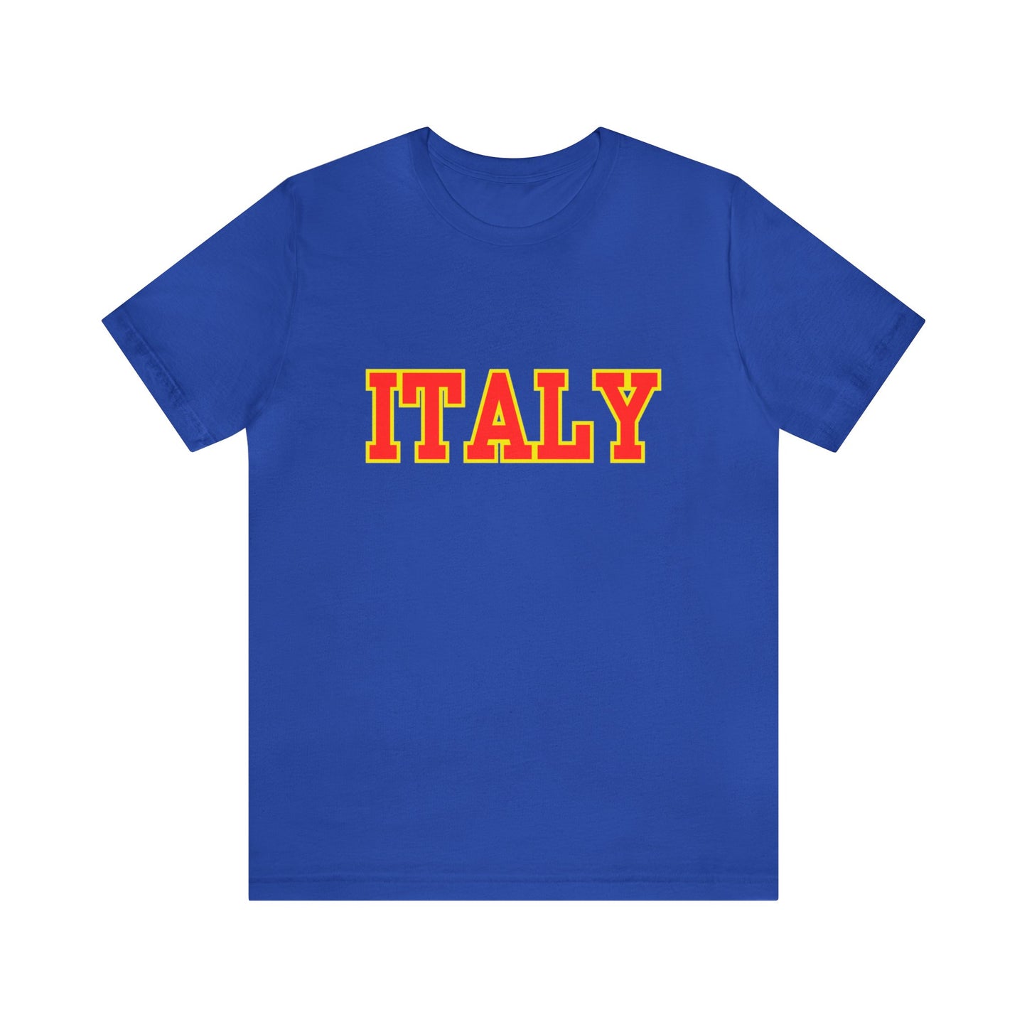 Italy Block Font- Unisex T-Shirt