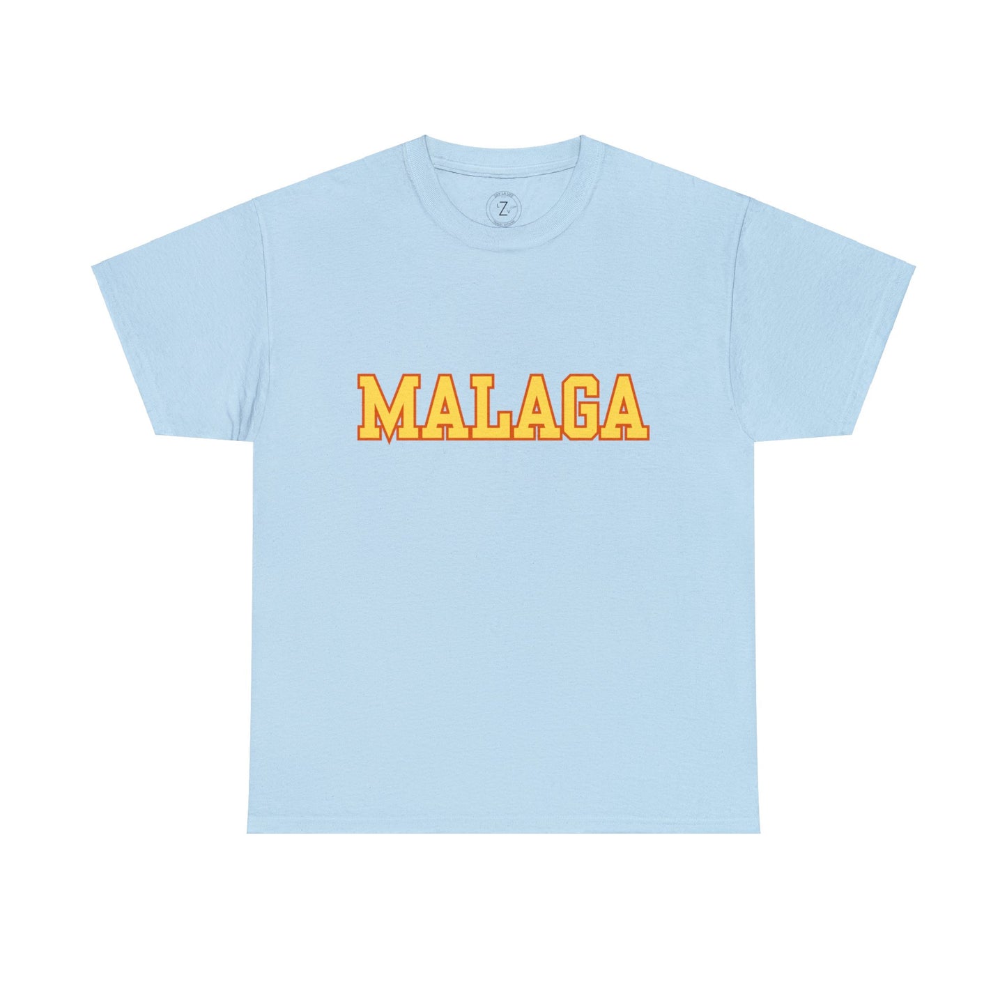 Spain Malaga Block Font- Unisex T-Shirt