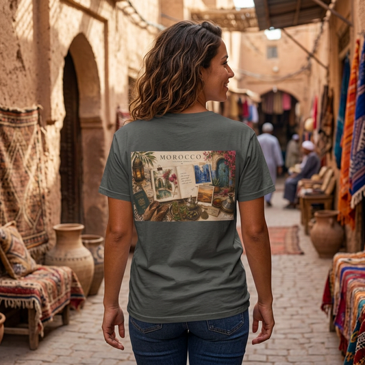 Morocco Vintage Postcard T-Shirt
