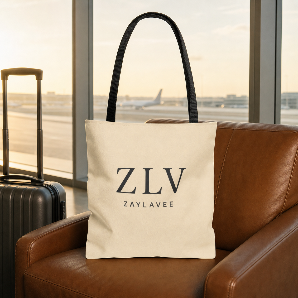 ZLV Minimalist Logo Tote Bag