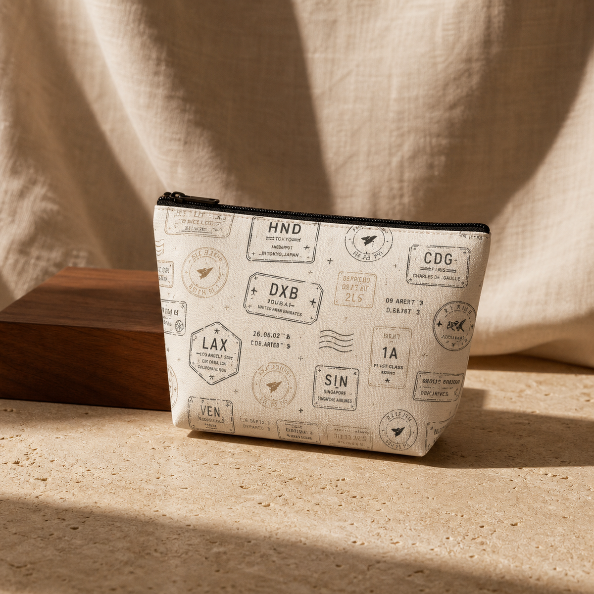 The Passport Pouch —  Cosmetic Bag