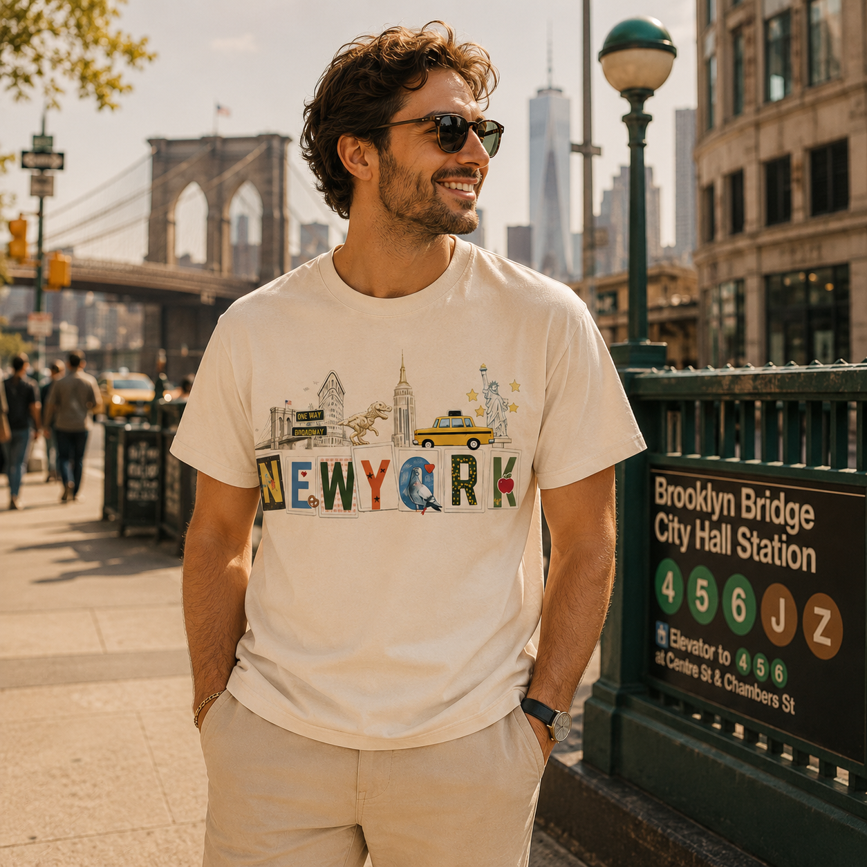 New York In Full Color T-Shirt