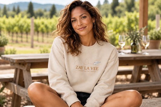 Zay La Vee Logo Crewneck Sweatshirt