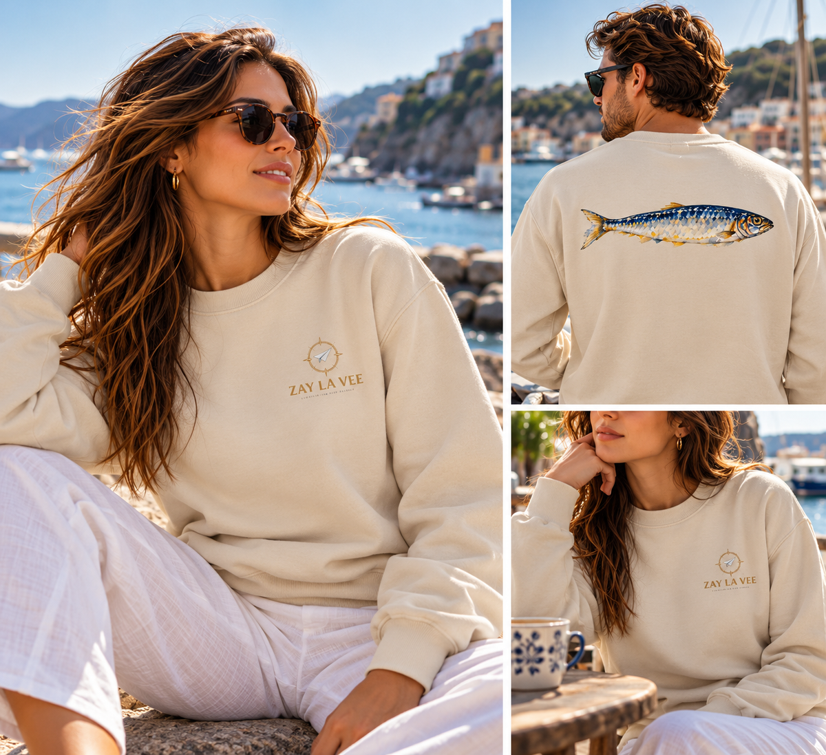 À Beira Crewneck