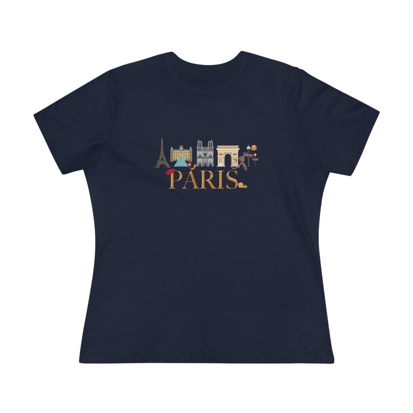 Paris Icons- Women's T-Shirt