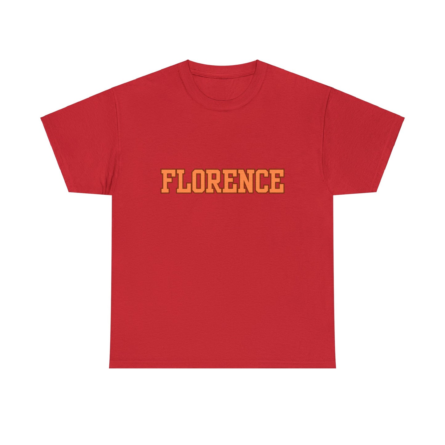 Italy Florence Block Font- Unisex T-Shirt