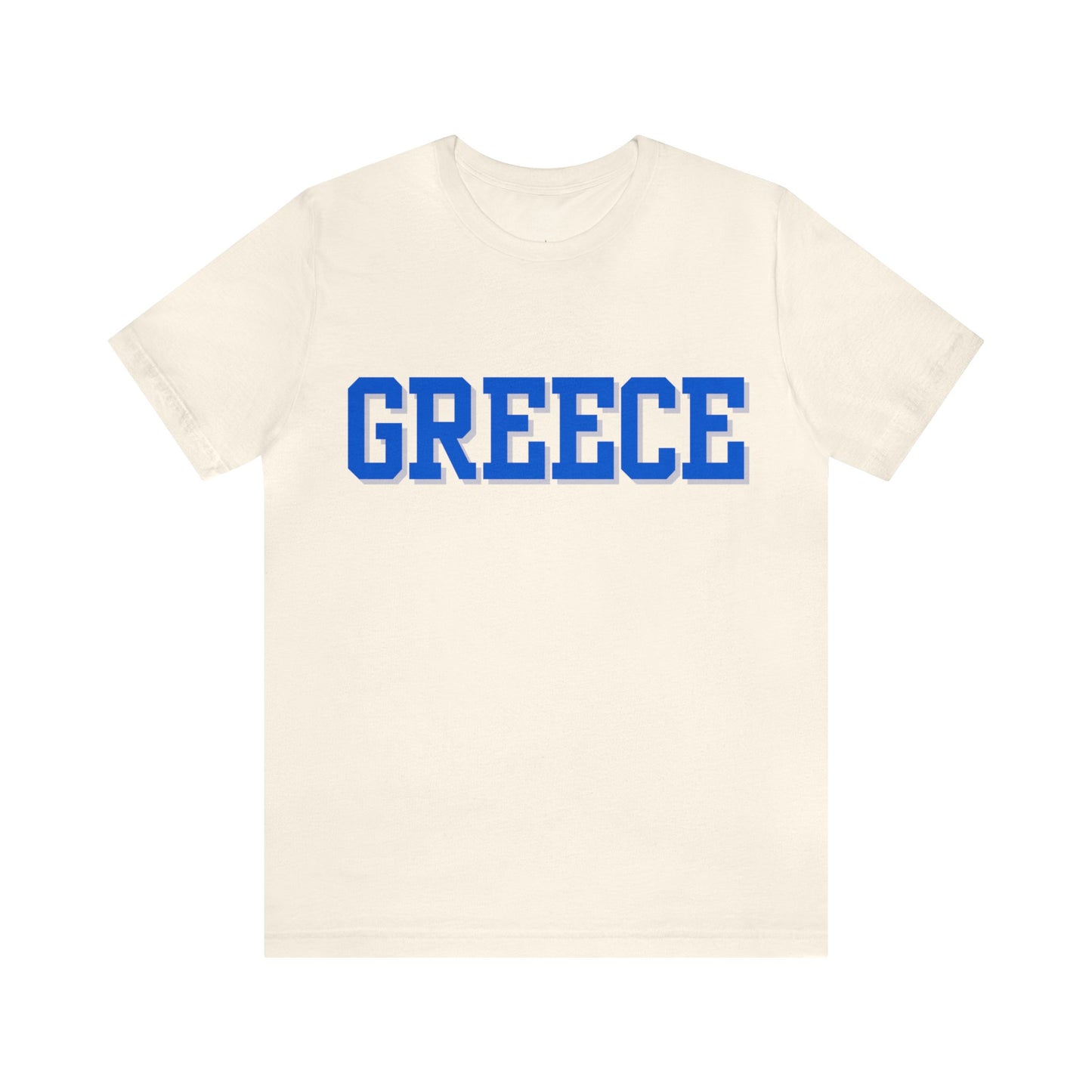 Greece Block Font- Unisex T-Shirt