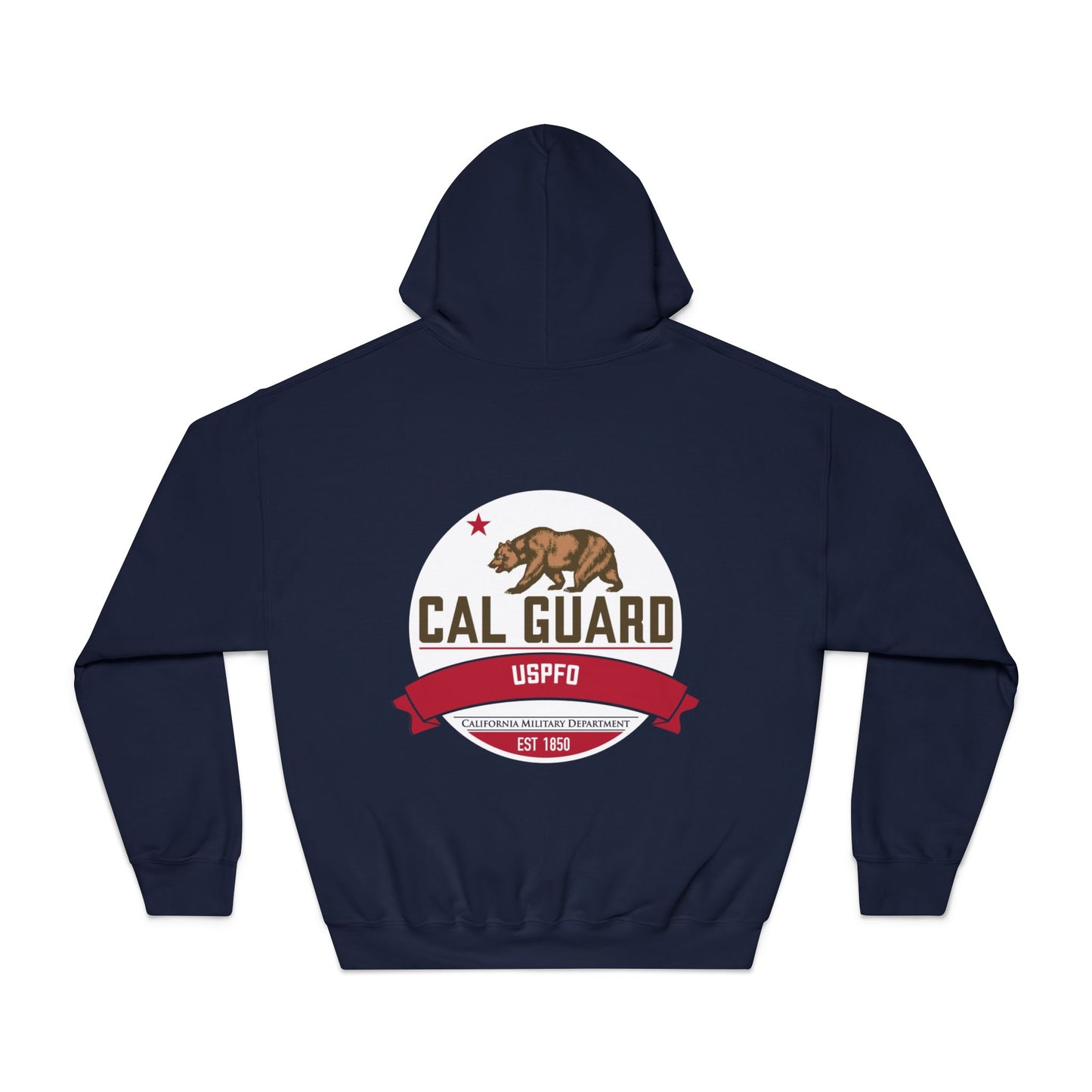 USPFO Official Logo- Unisex DryBlend® Hoodie Front and Back Print
