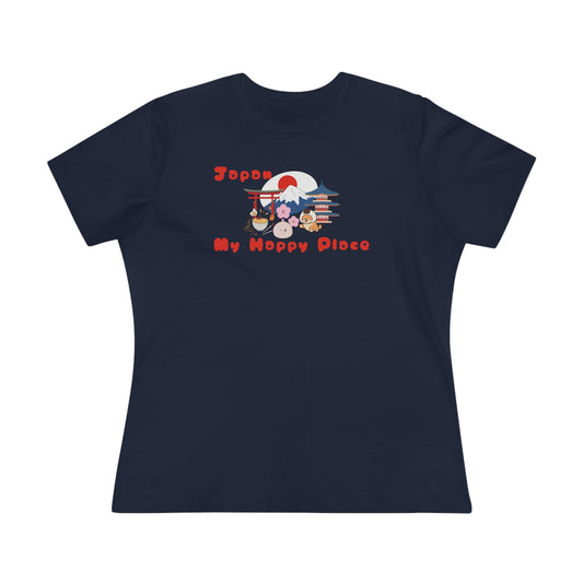 Japan Happy Place- Women's T-Shirt