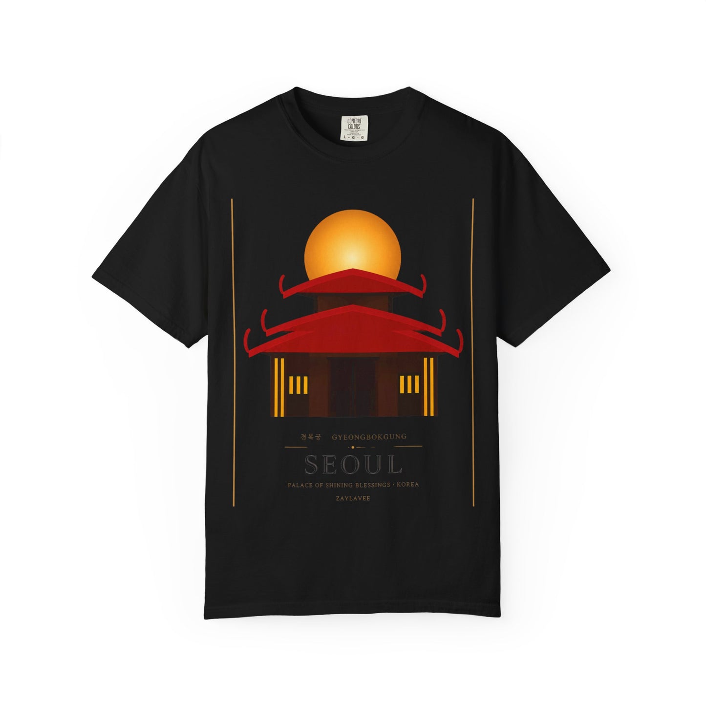 Seoul Pagoda Sunset T-Shirt