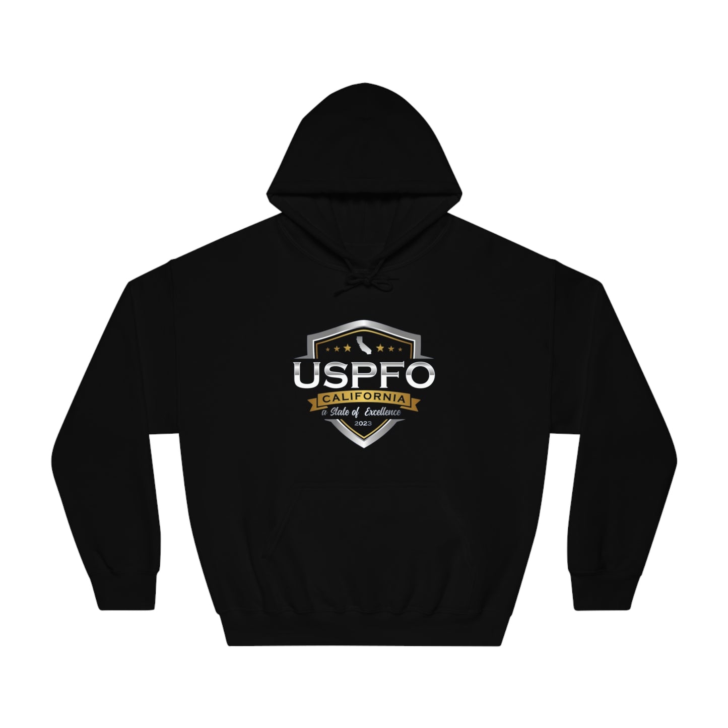 USPFO Shield- Unisex DryBlend® Hoodie