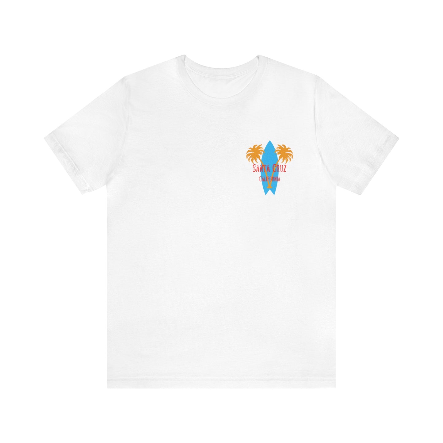 Santa Cruz Surfing- Unisex T-Shirt (back print)