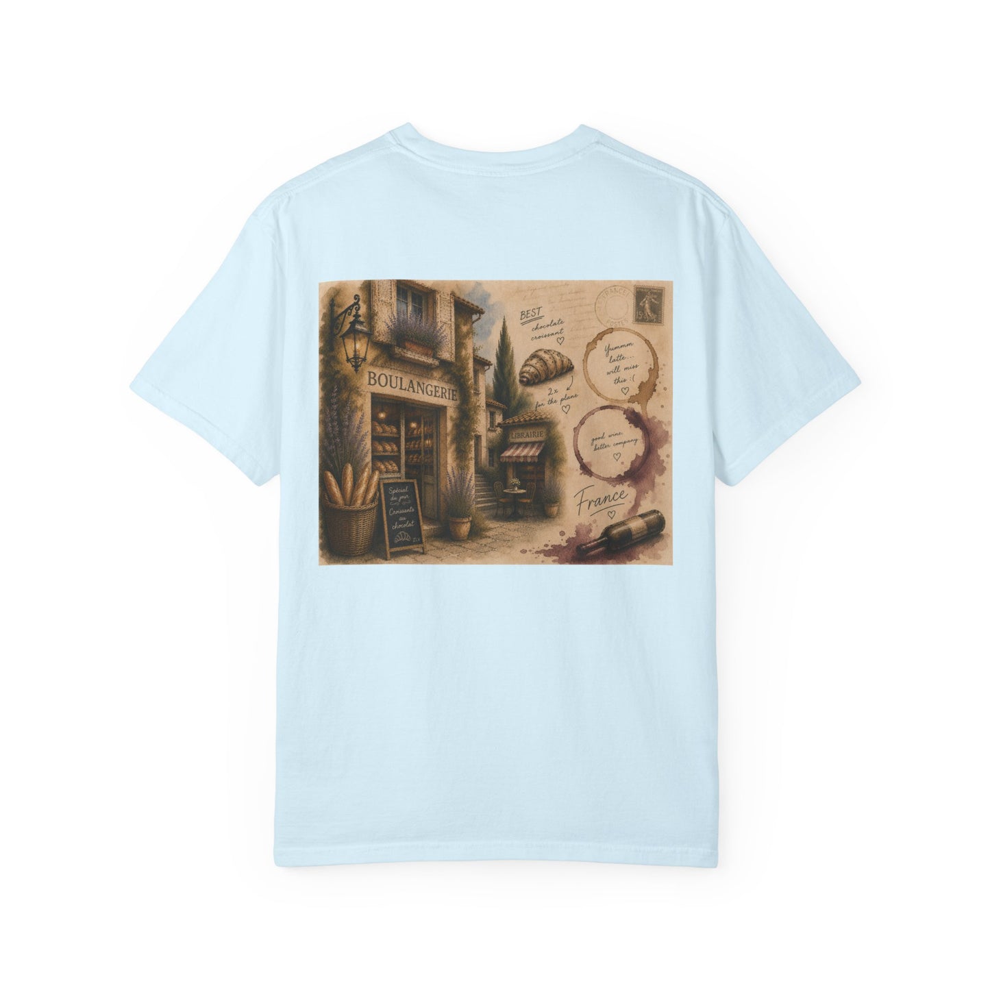 French Bakery Vintage Travel T-Shirt