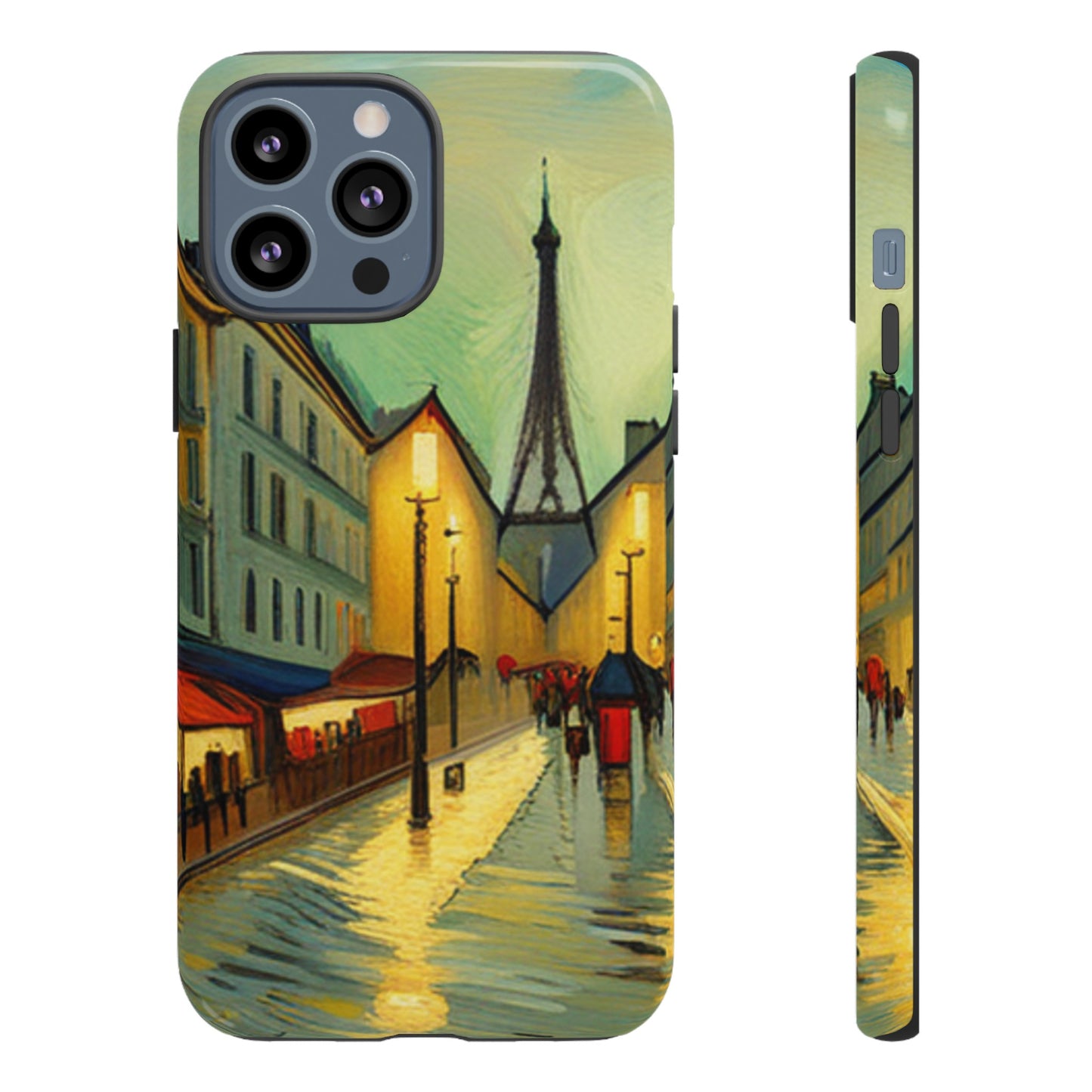 Paris Eiffel Graphic- Tough Phone Case