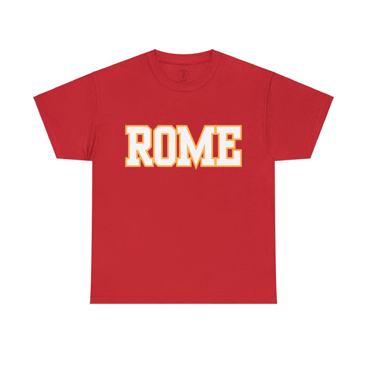 Rome Block Font- Unisex T-Shirt