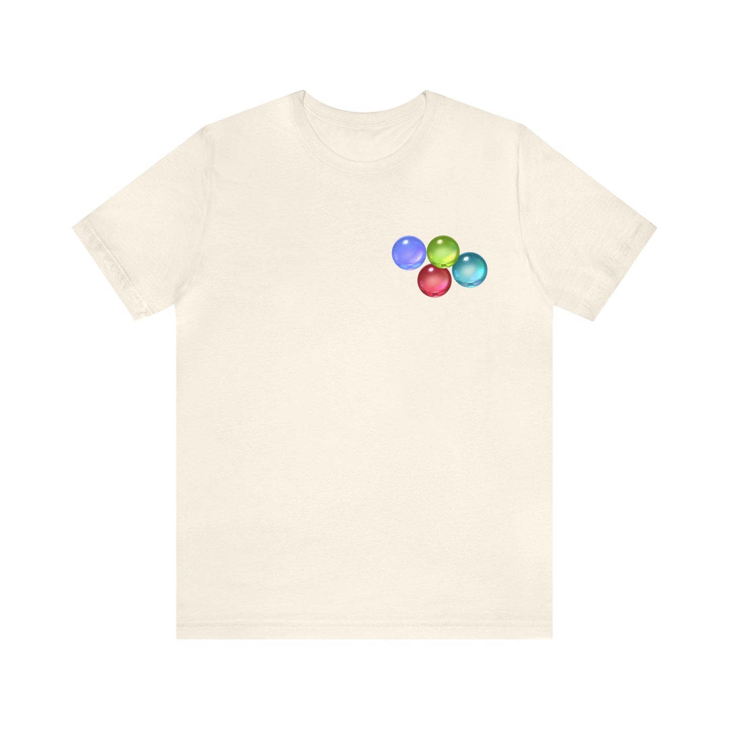 Found Marbles- Unisex T-Shirt (back print)