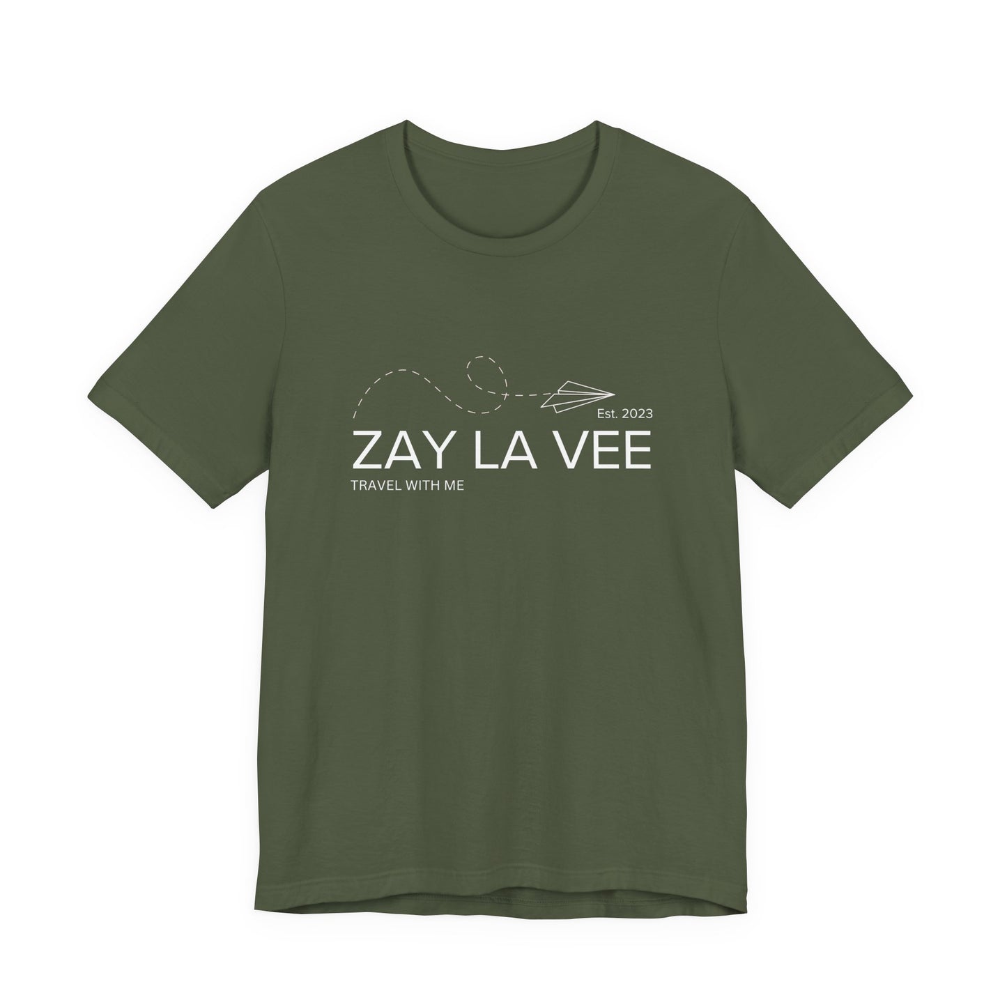 Zay La Vee Flat Logo T-Shirt, view 6