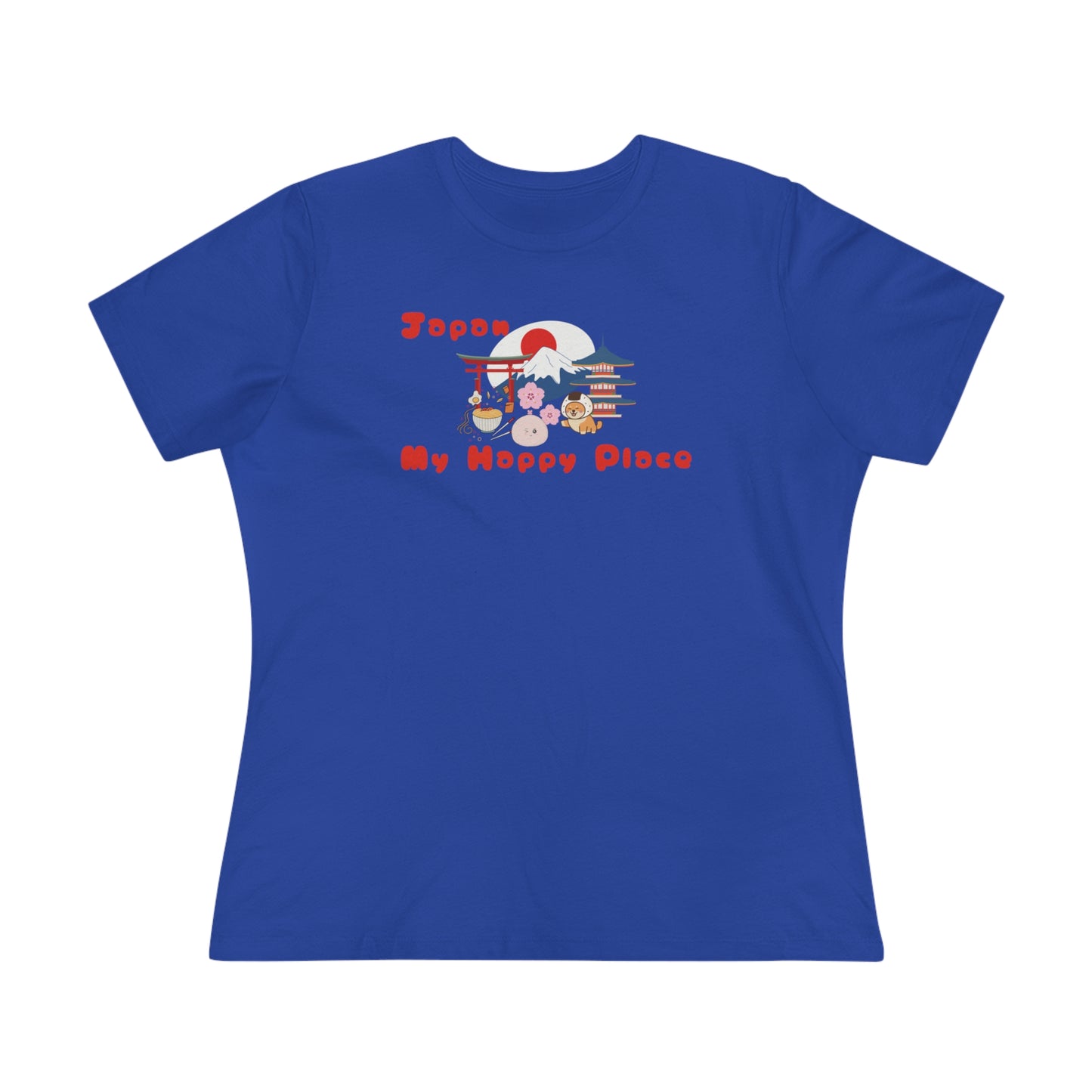 Japan Happy Place- Women's T-Shirt