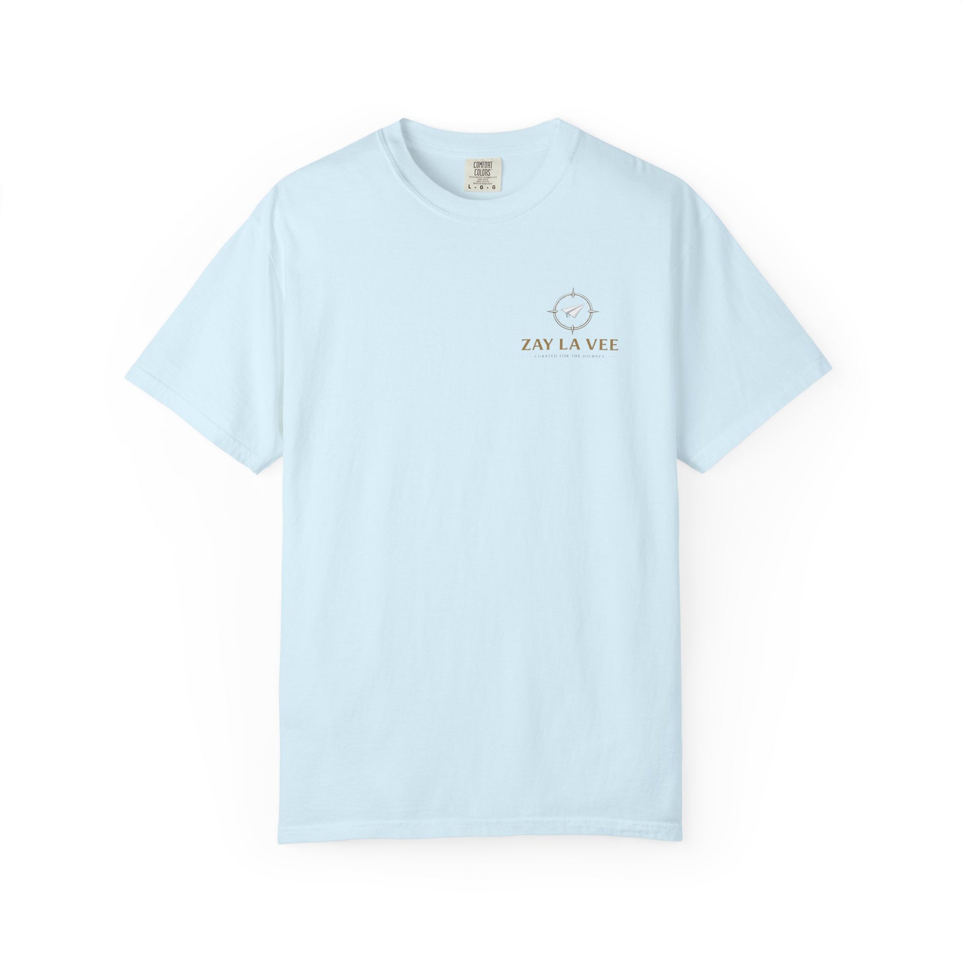 Spain destination graphic t-shirt, ivory garment-dyed cotton