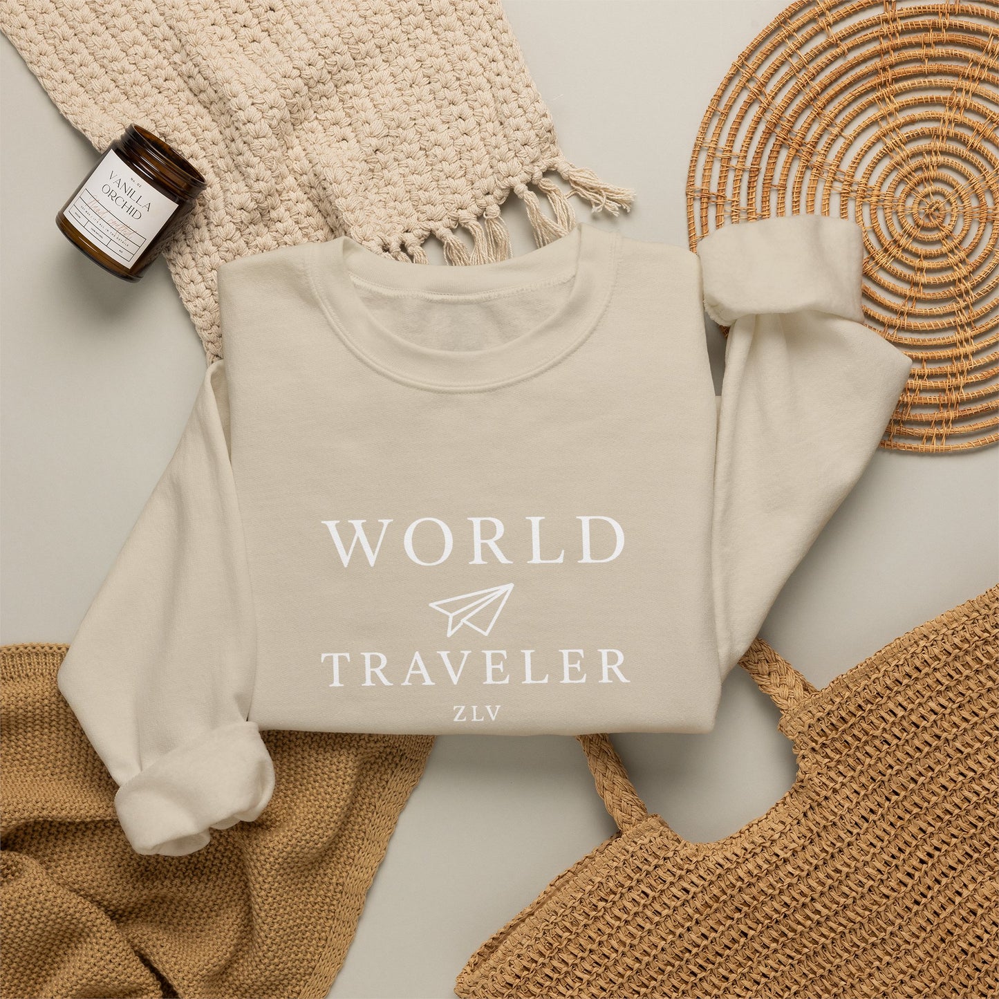 World Traveler Crewneck Sweatshirt