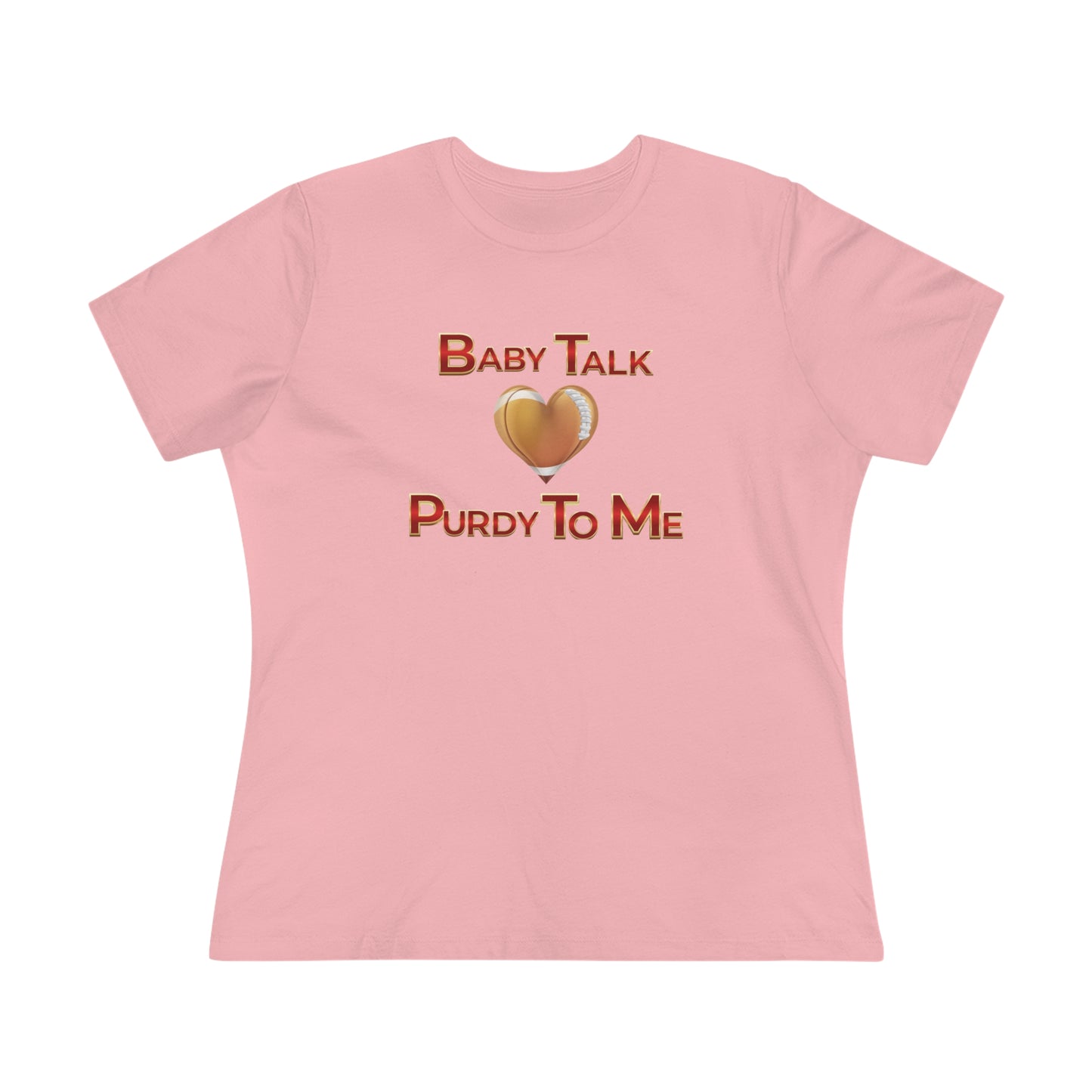 The Big Game LVIII Talk Purdy- Women's T-Shirt